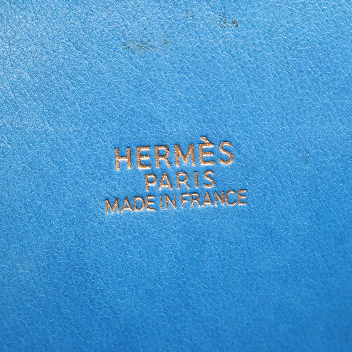 Hermès Courchevel Bolide 35 — Blue