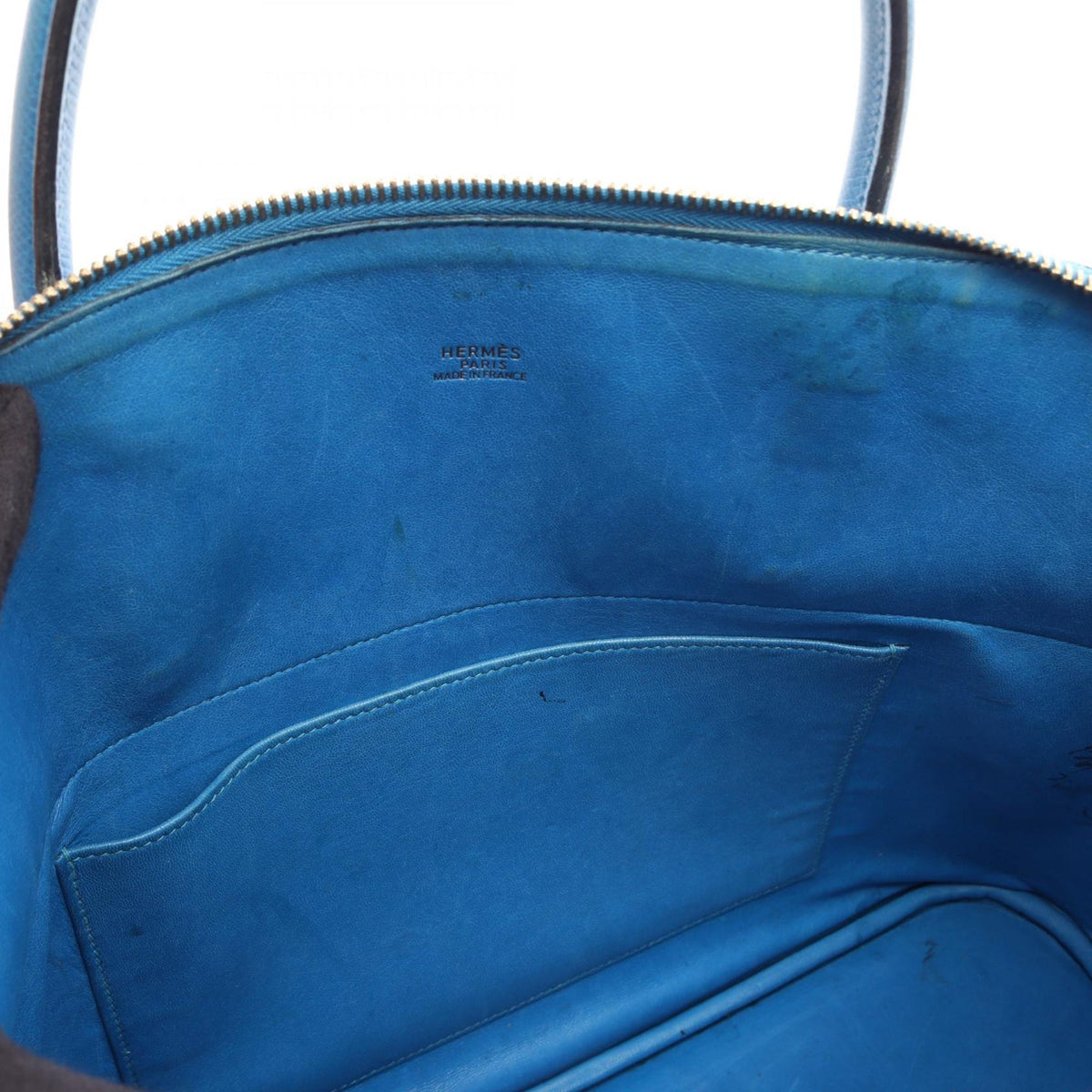 Hermès Courchevel Bolide 35 — Blue