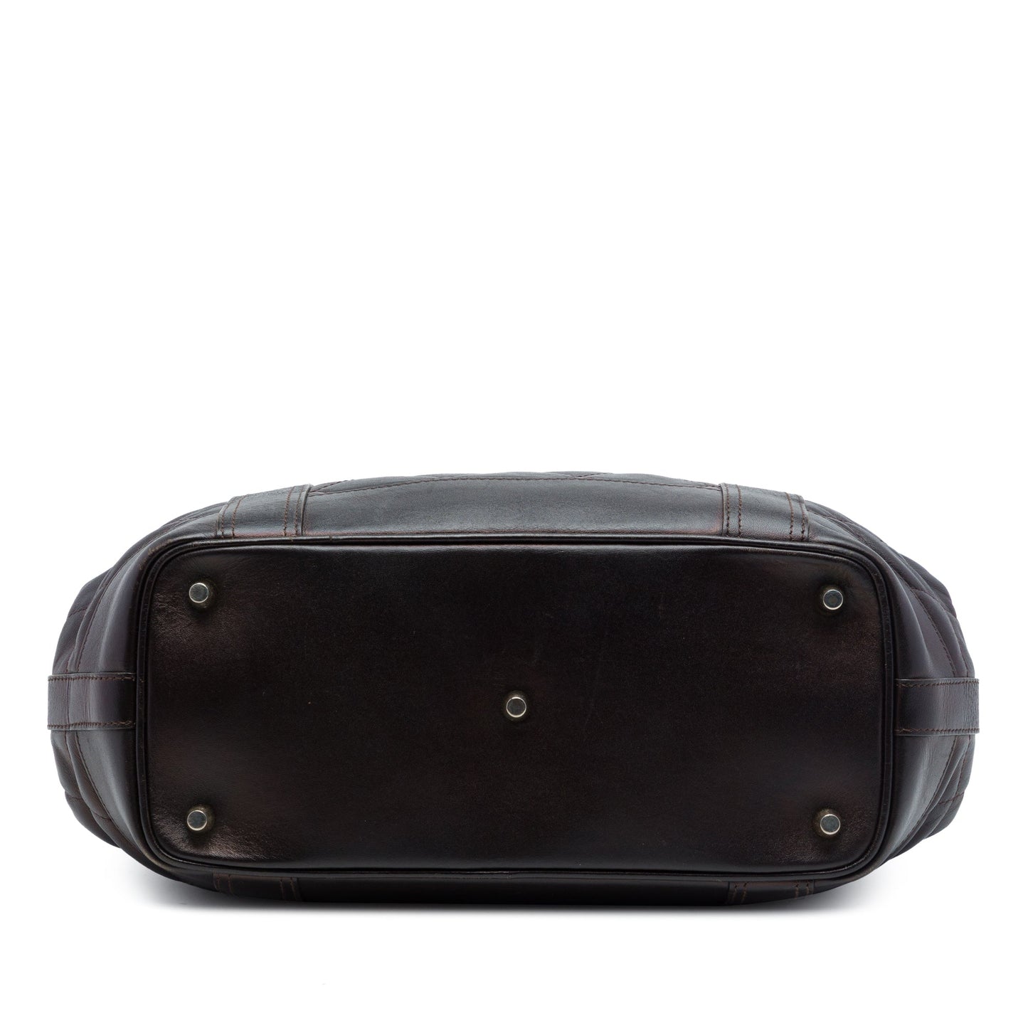 Burberry Baby Quilted Leather Beaton Handbag