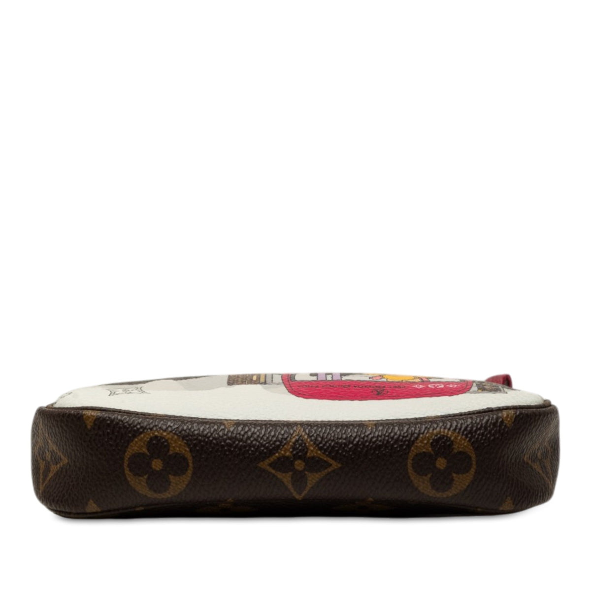 Louis Vuitton Monogram Christmas Animation Mini Courchevel Pochette Accessories