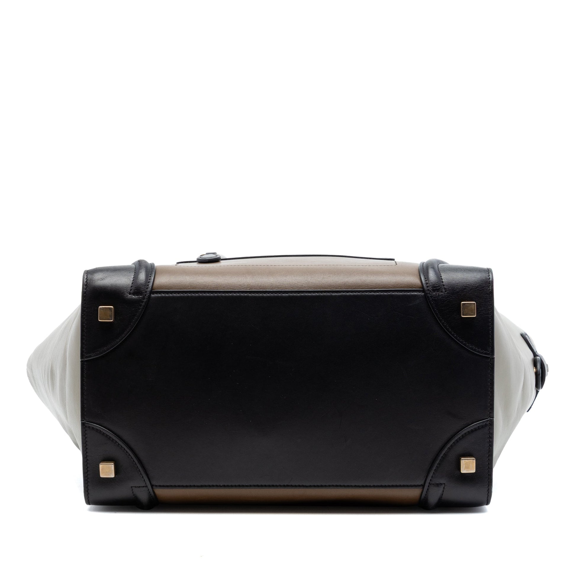 Celine Mini Tricolor Calfskin Luggage Tote