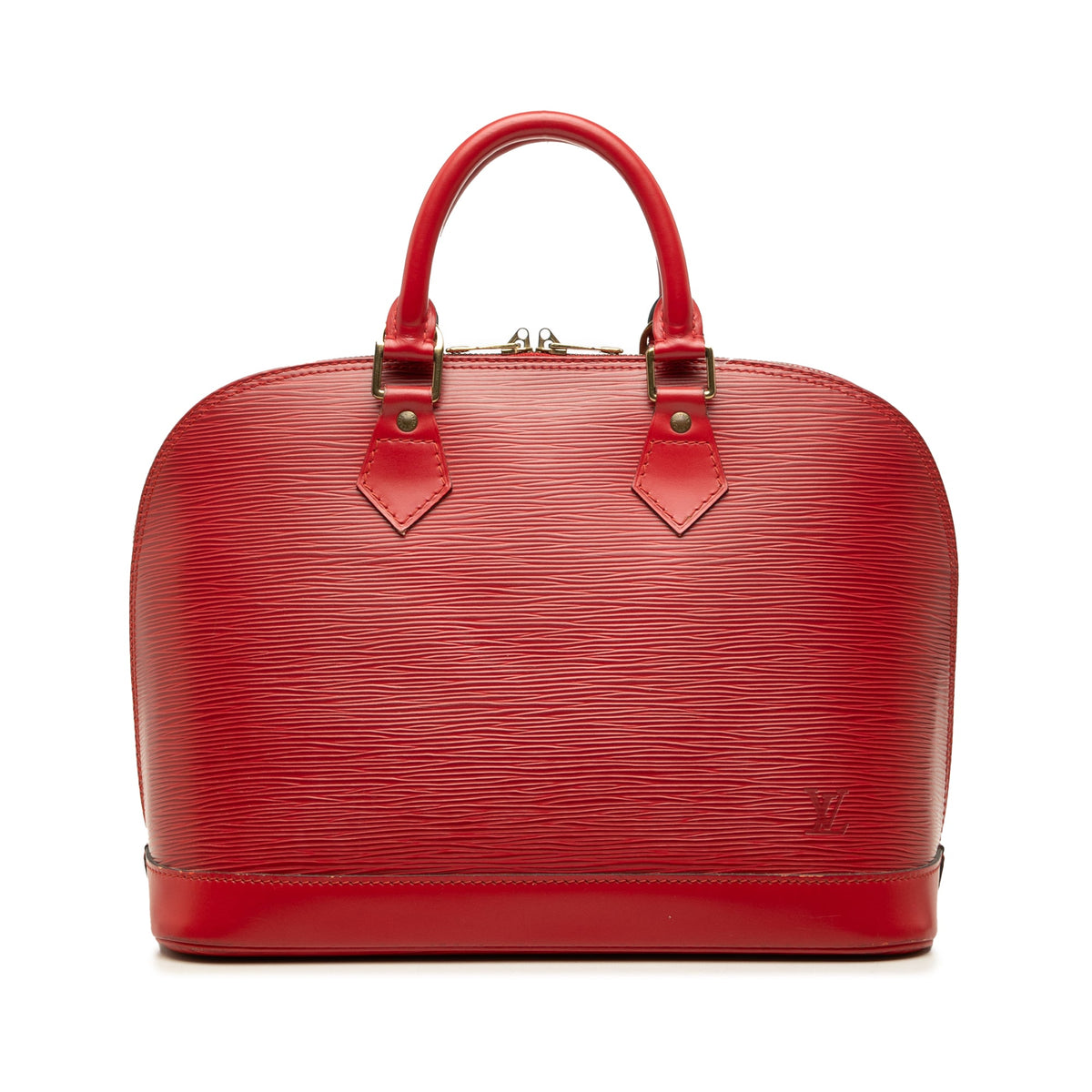 Louis Vuitton Epi Alma PM — Red