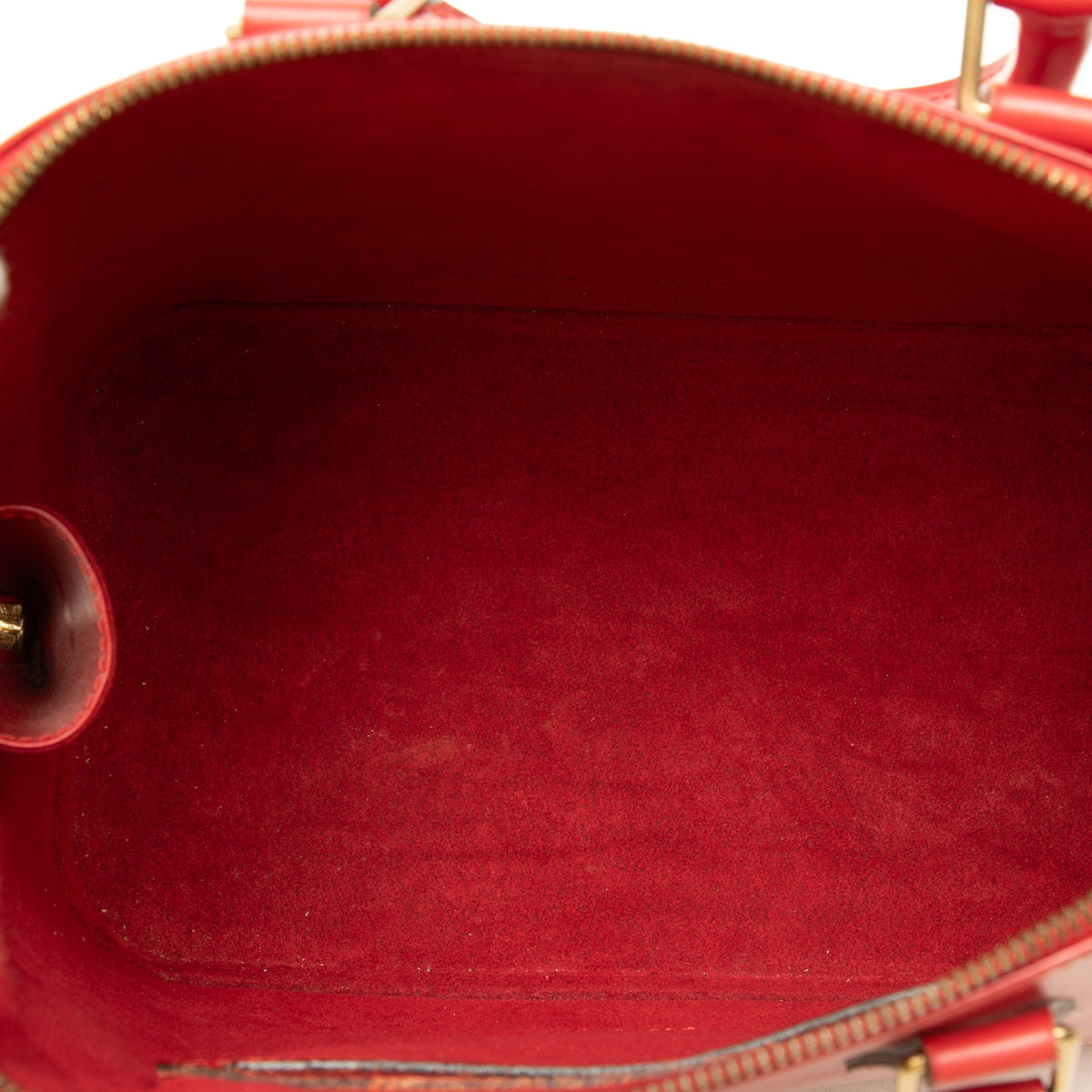 Louis Vuitton Epi Alma PM — Red