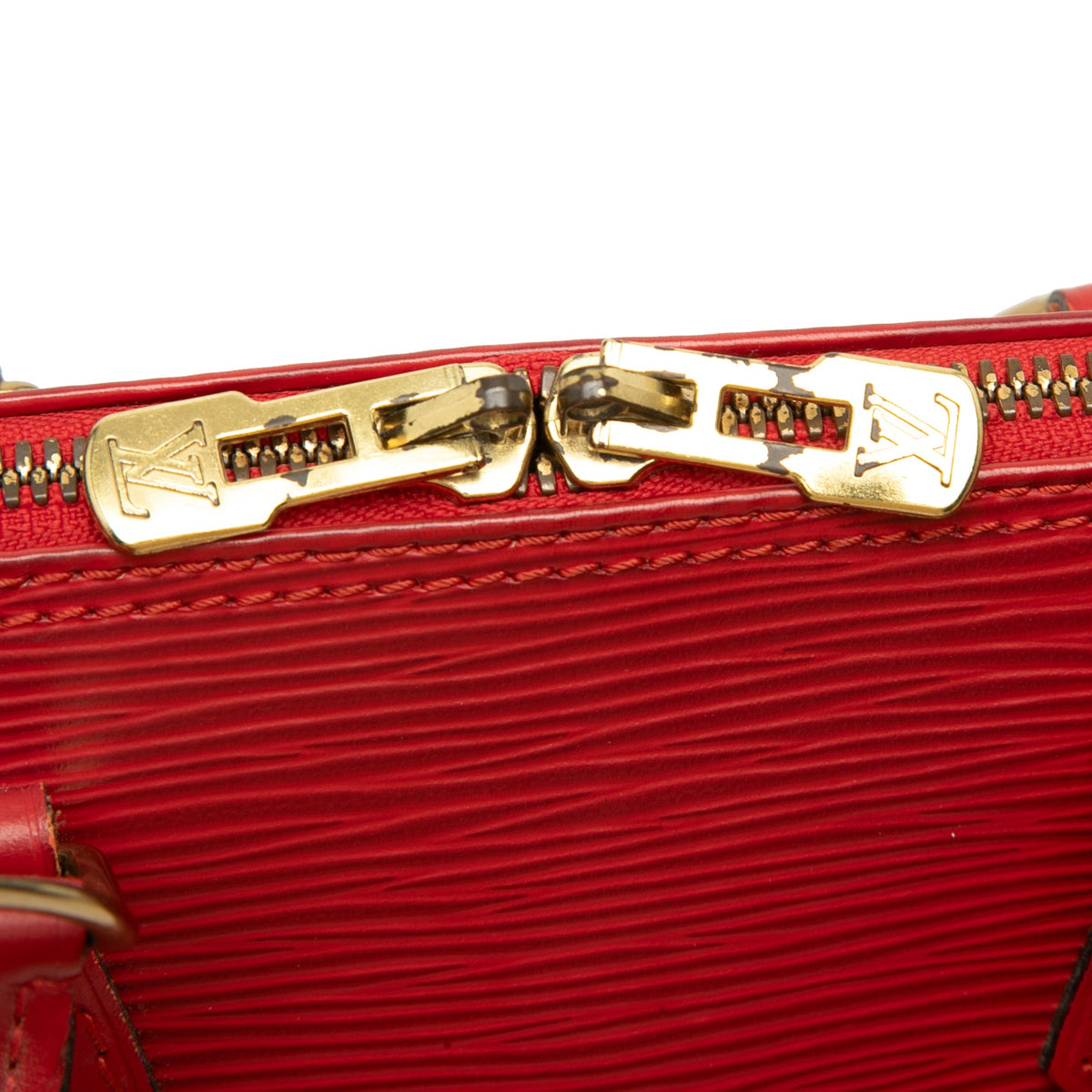 Louis Vuitton Epi Alma PM — Red