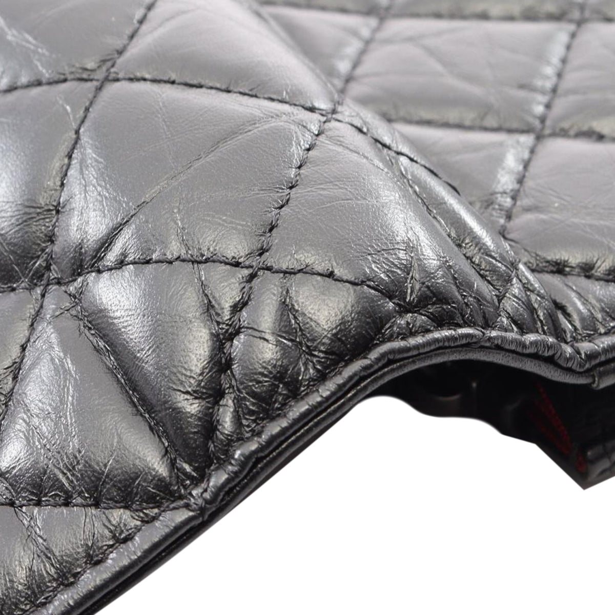 Chanel Quilted Aged Calfskin Gabrielle Wallet On Chain