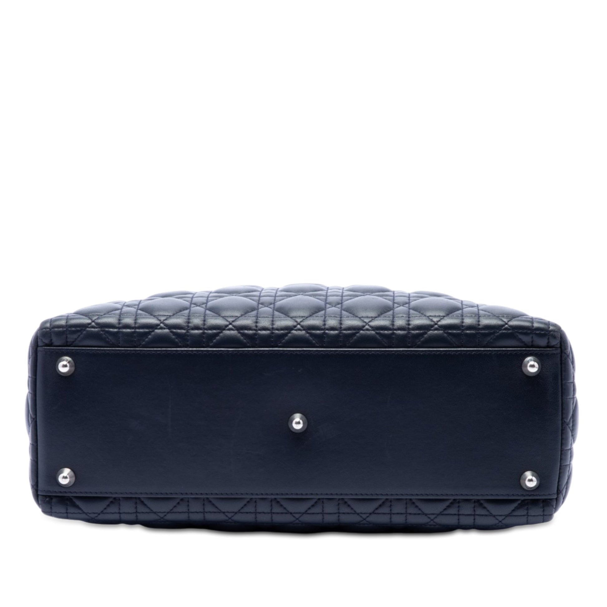 Dior Large Lambskin Cannage Lady Dior