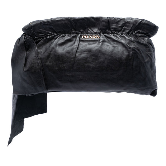 Prada Nappa Antique Bow Clutch