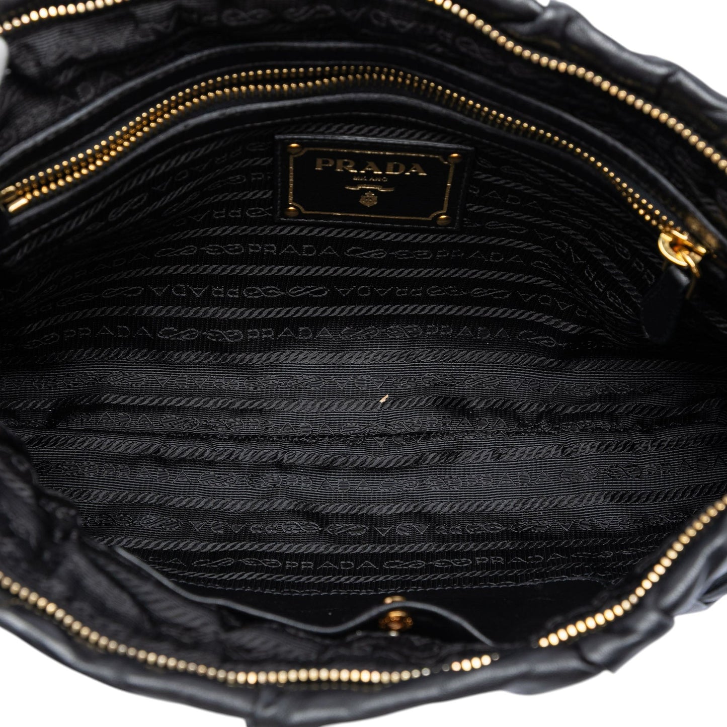 Prada Nappa Antique Bow Clutch