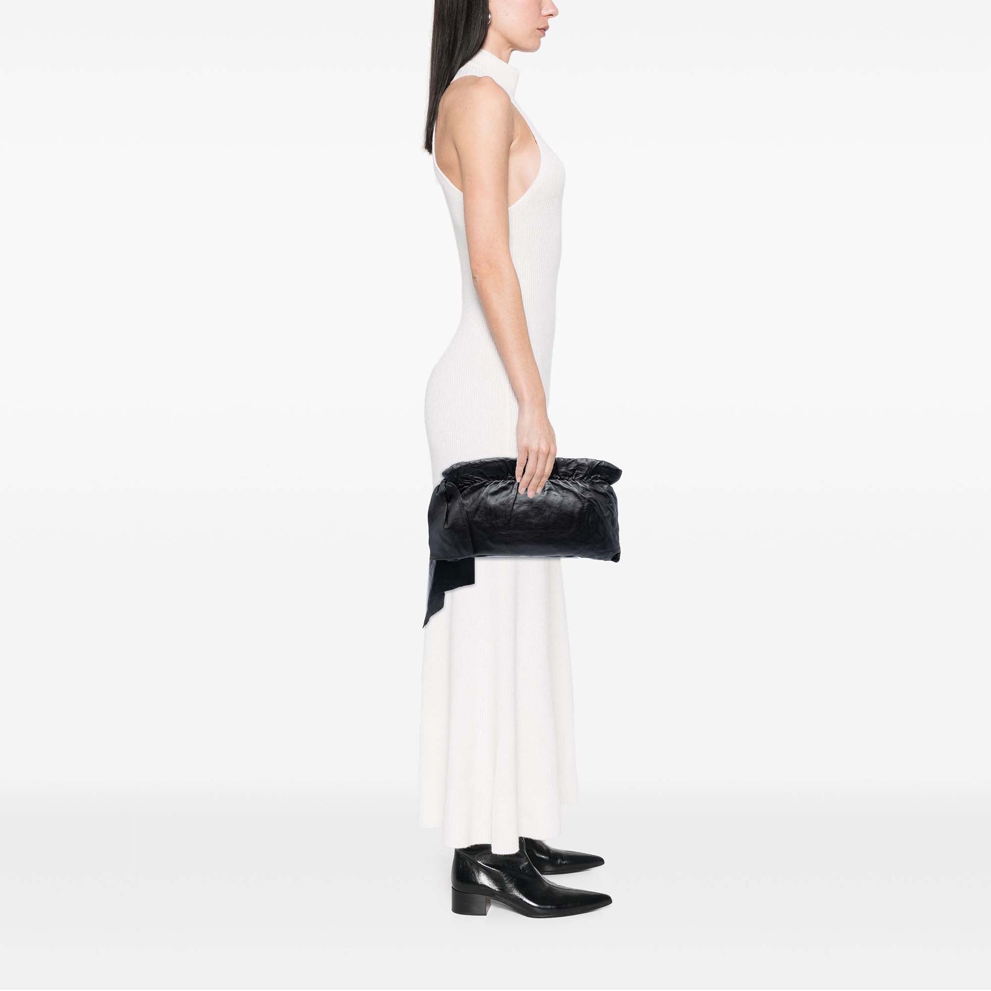 Prada Nappa Antique Bow Clutch
