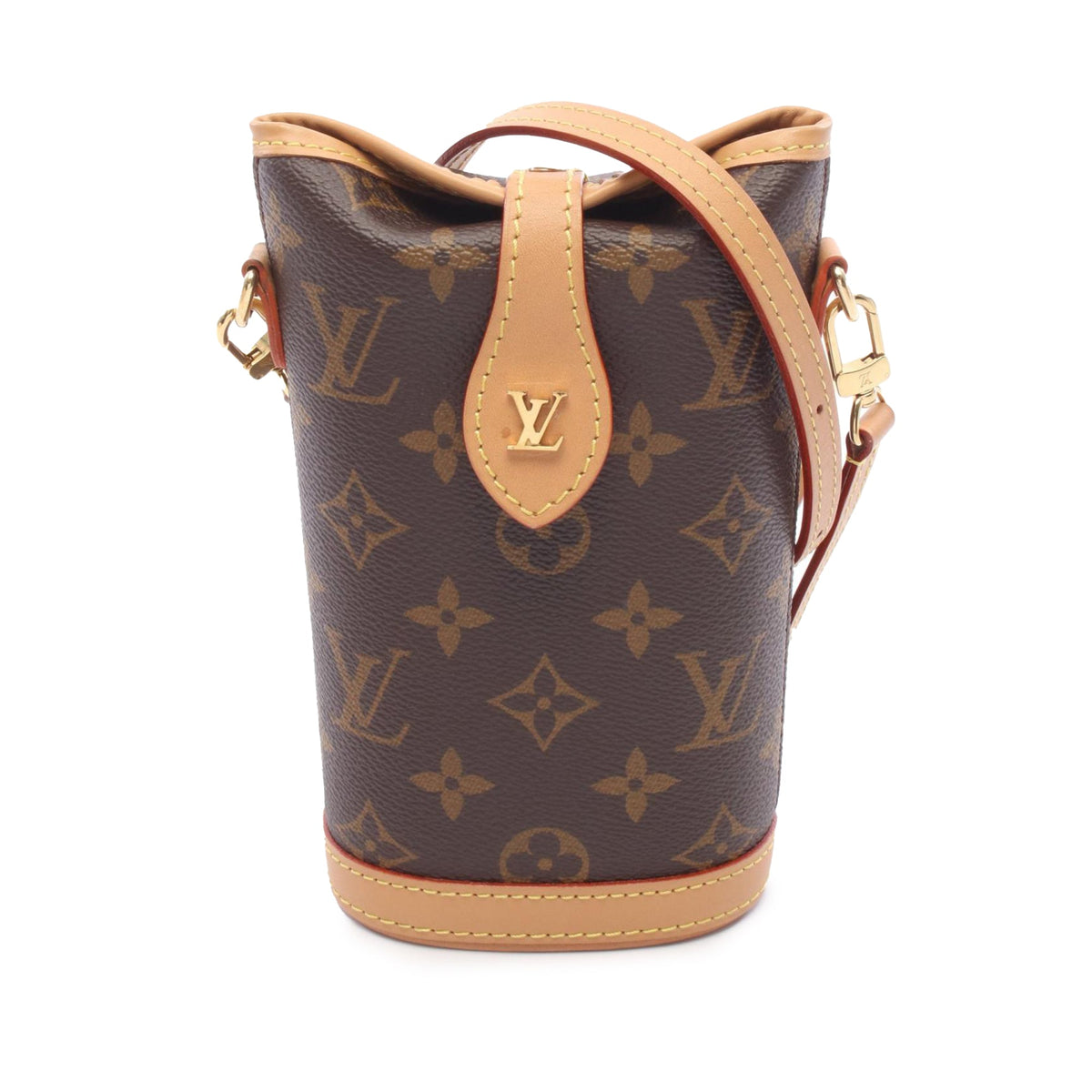 Louis Vuitton Monogram Fold Me Pouch — Brown