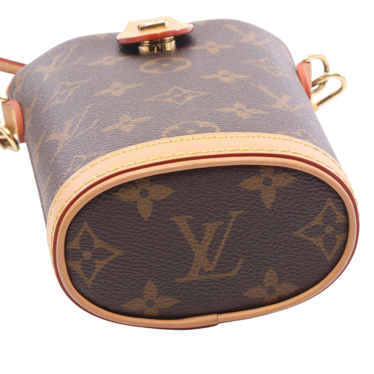 Louis Vuitton Monogram Fold Me Pouch — Brown
