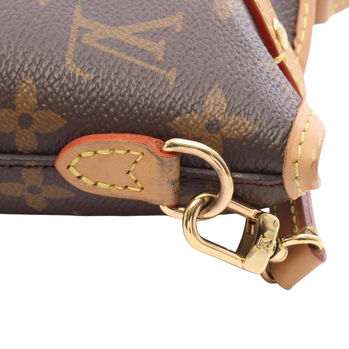 Louis Vuitton Monogram Fold Me Pouch — Brown