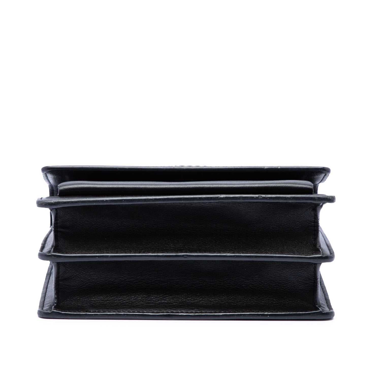 Saint Laurent Small Studded Calfskin Monogram Sunset Crossbody