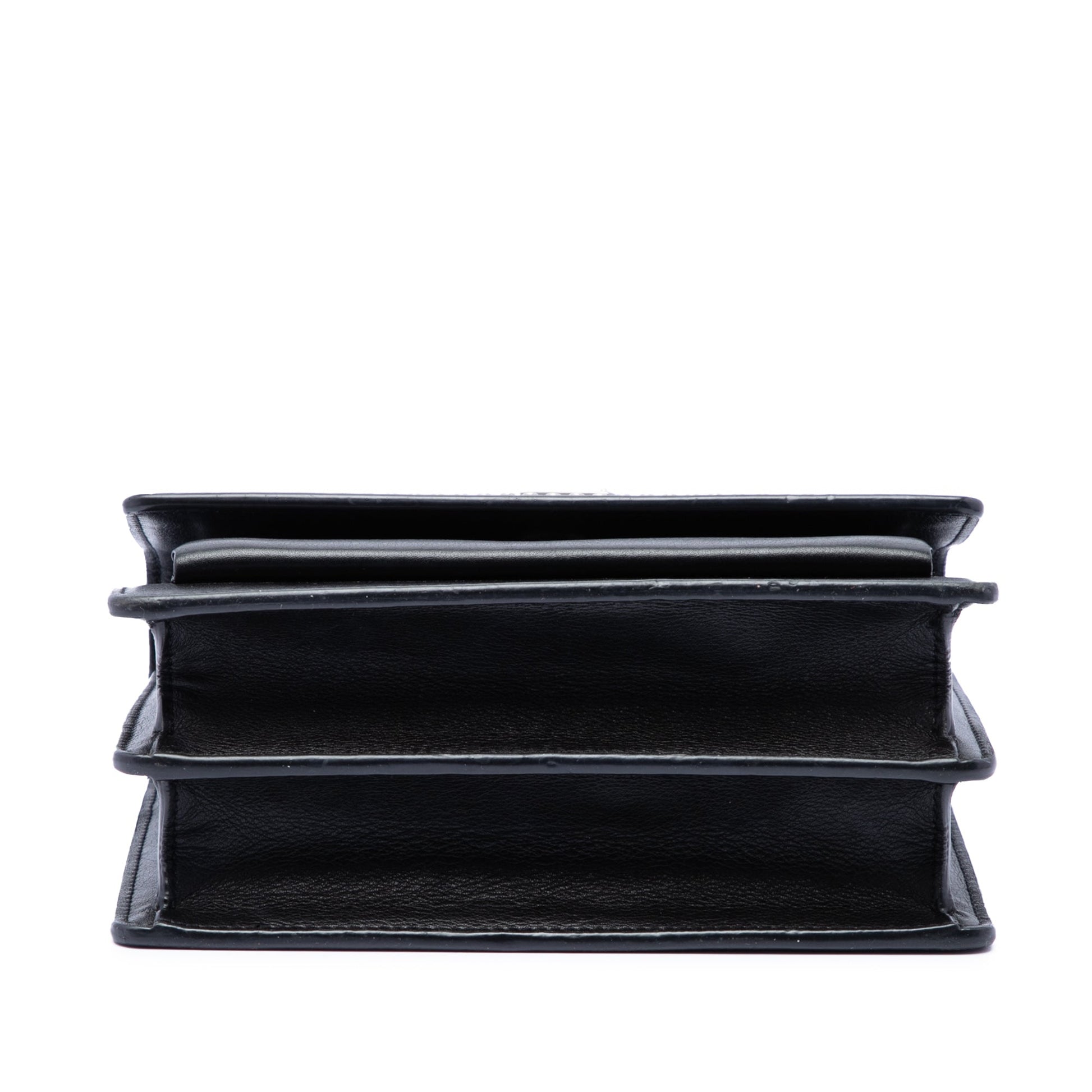 Saint Laurent Small Studded Calfskin Monogram Sunset Crossbody
