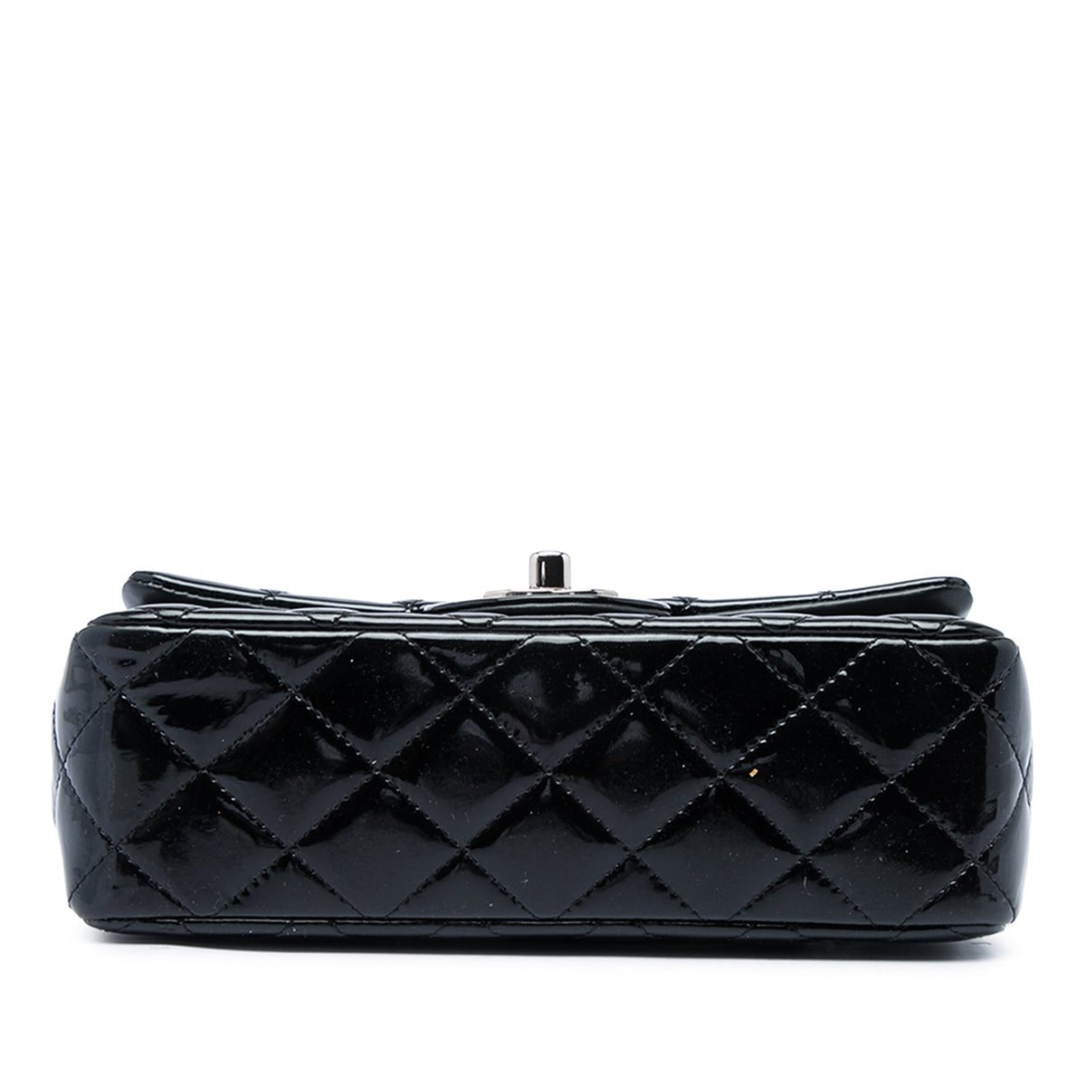 Chanel Mini Rectangular Classic Patent Single Flap