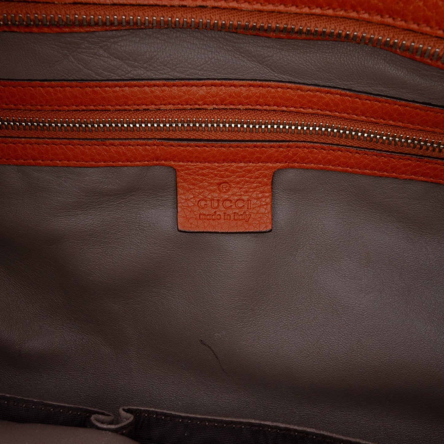 Gucci Leather Lady Tassel Top Handle Bag