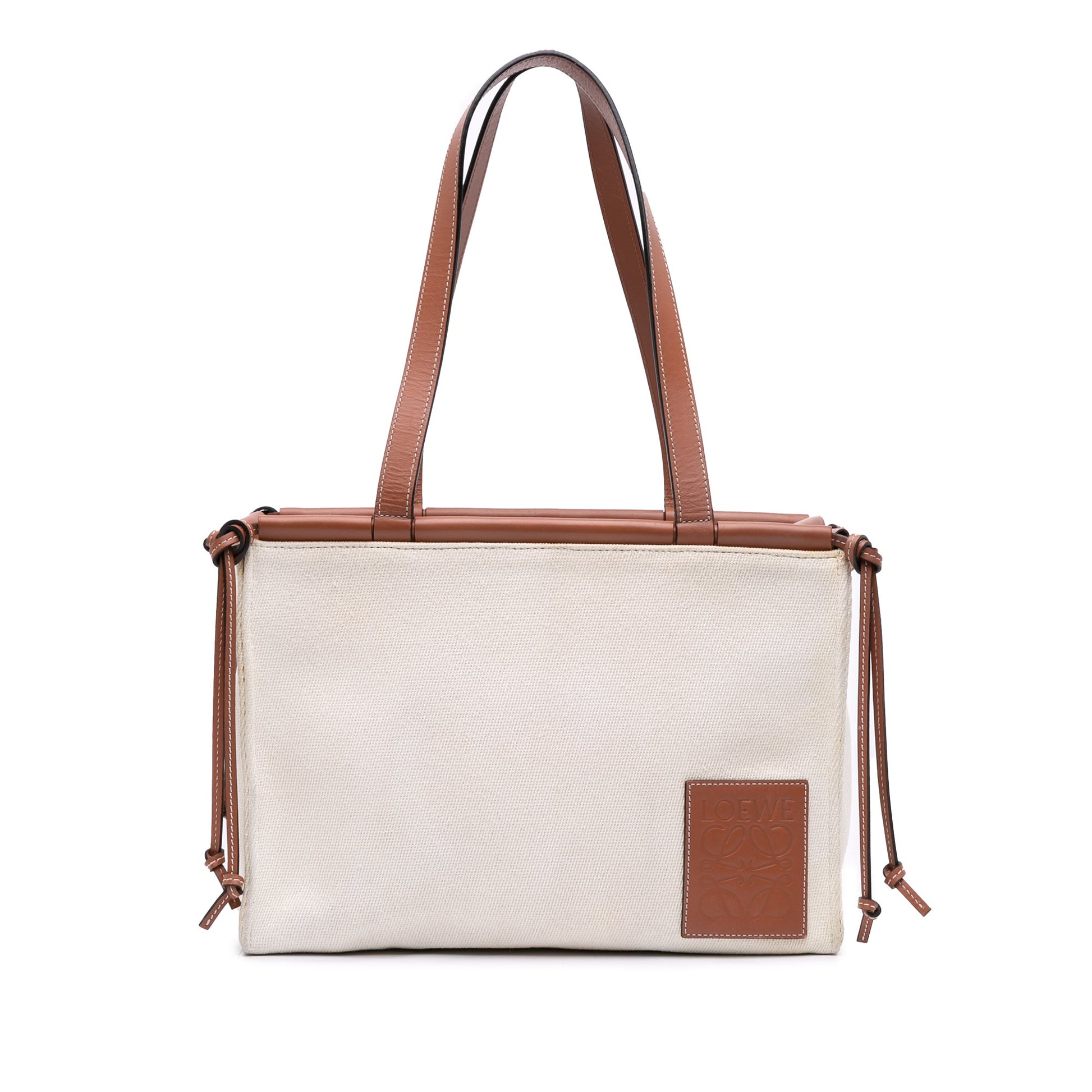 LOEWE Small Canvas Cushion Tote