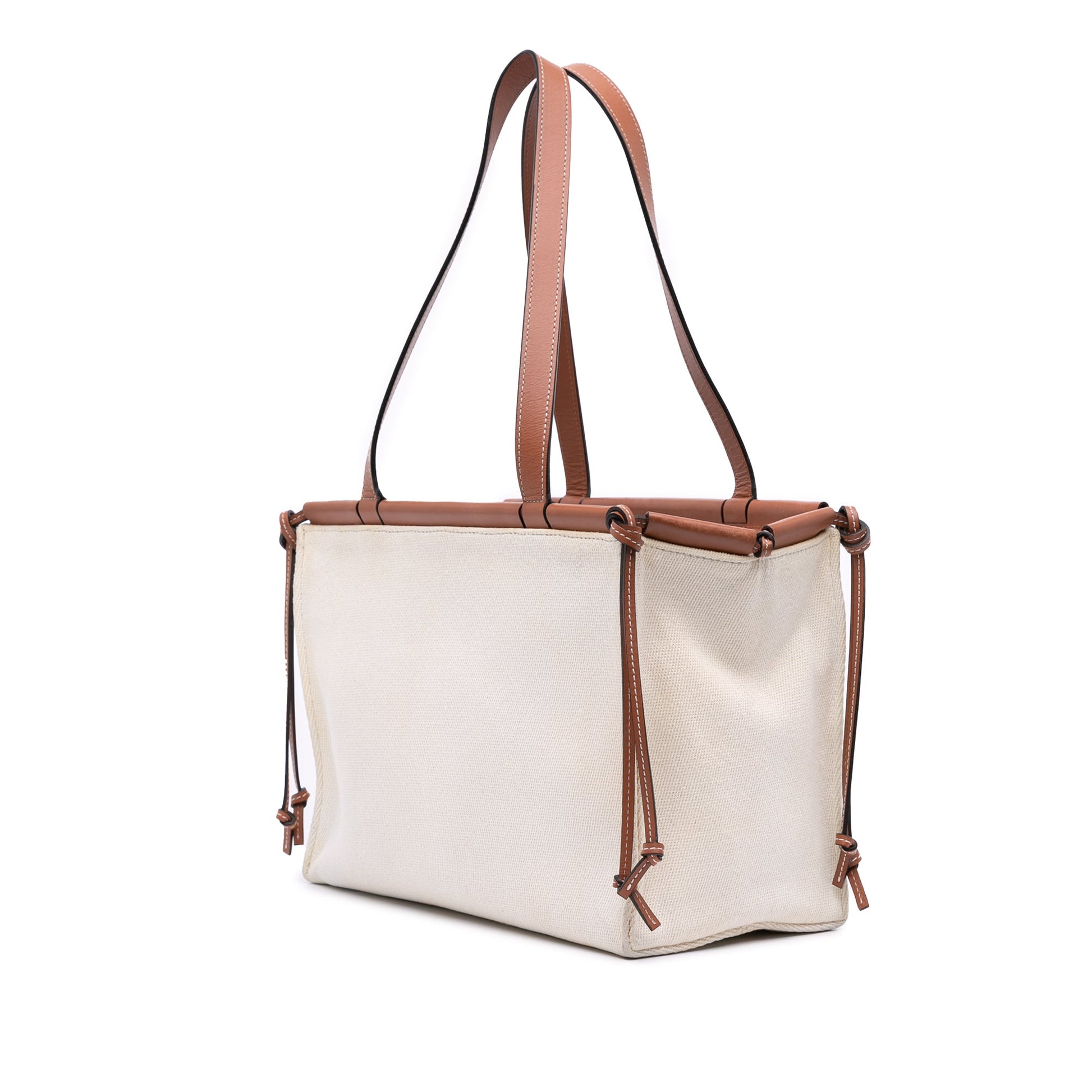 LOEWE Small Canvas Cushion Tote