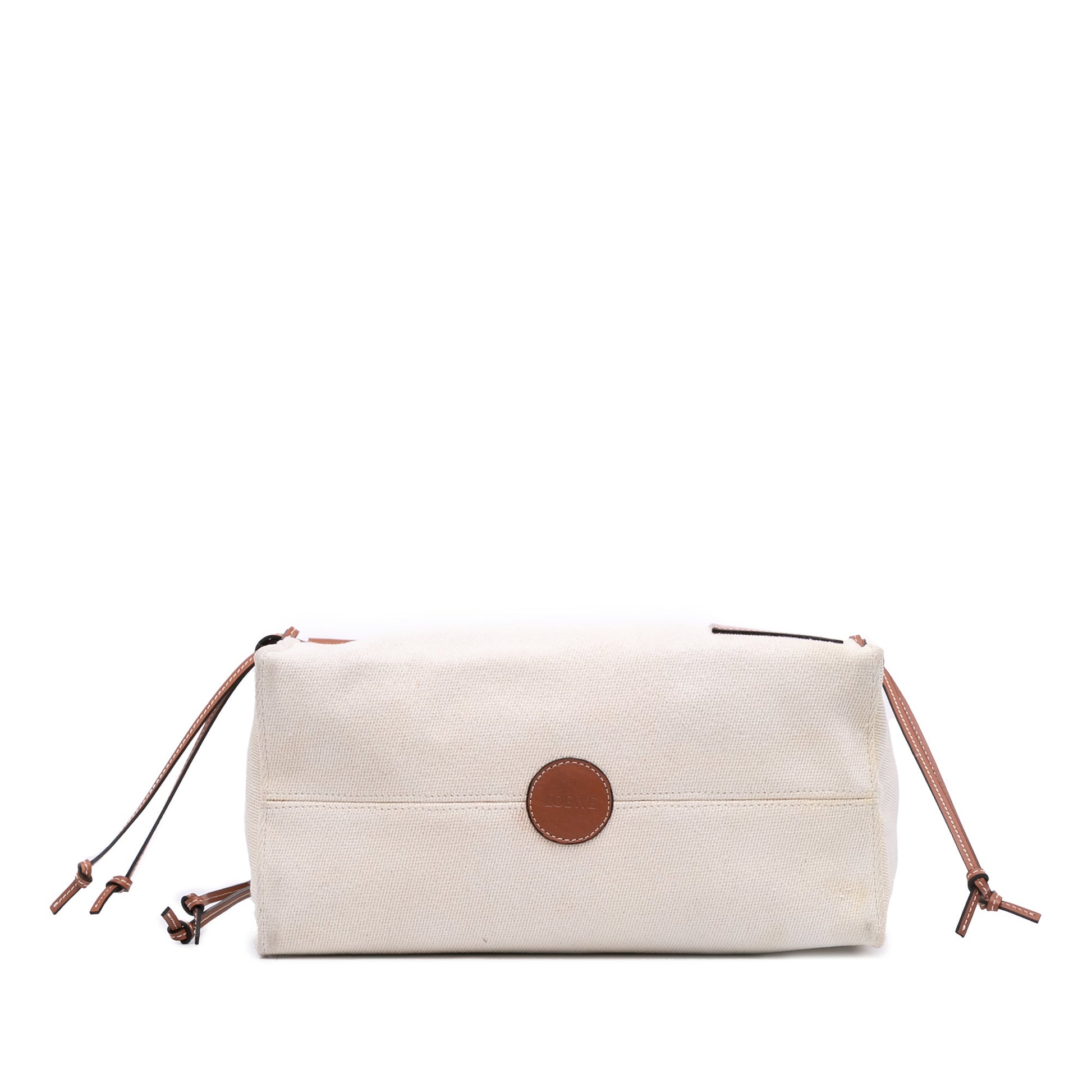 LOEWE Small Canvas Cushion Tote