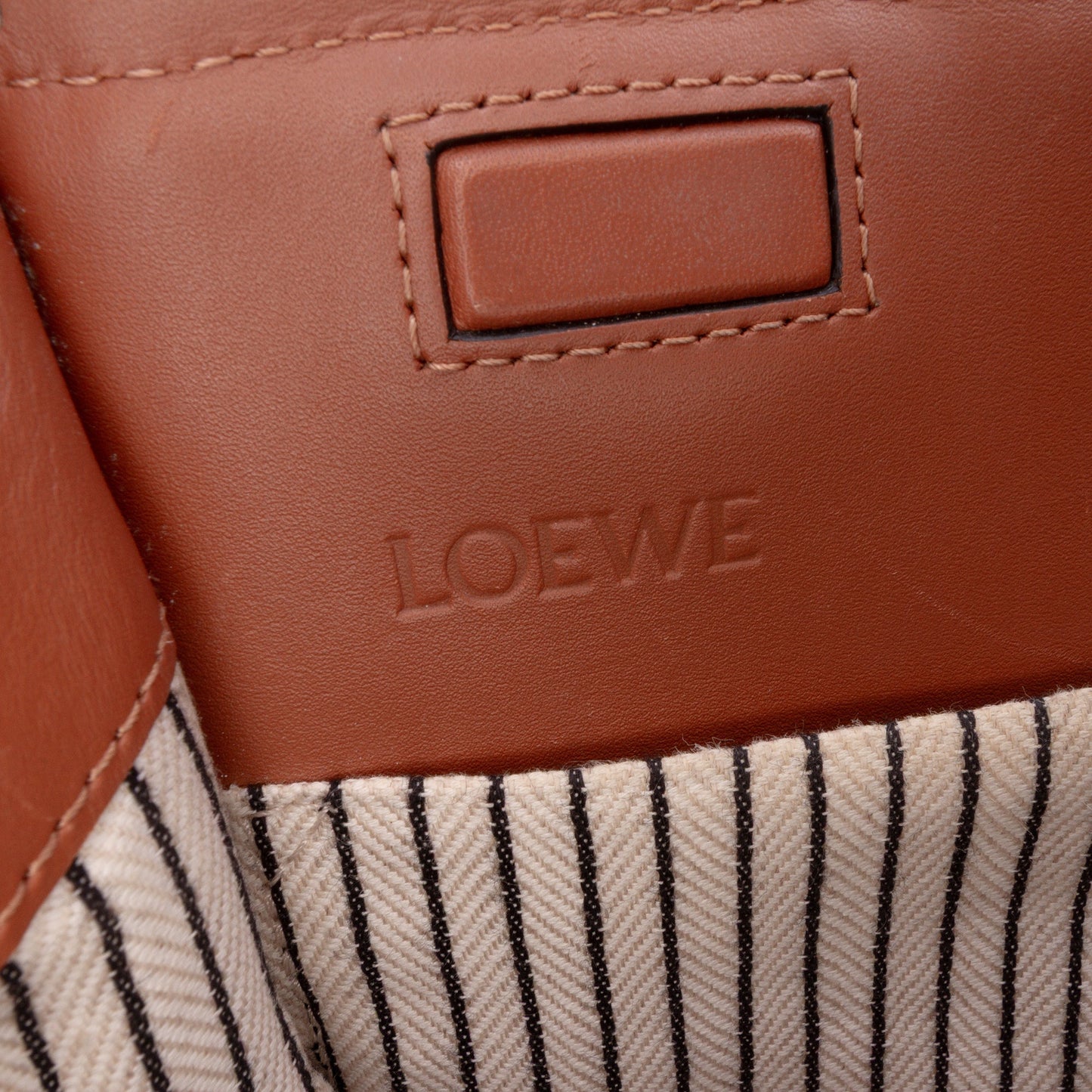 LOEWE Small Canvas Cushion Tote