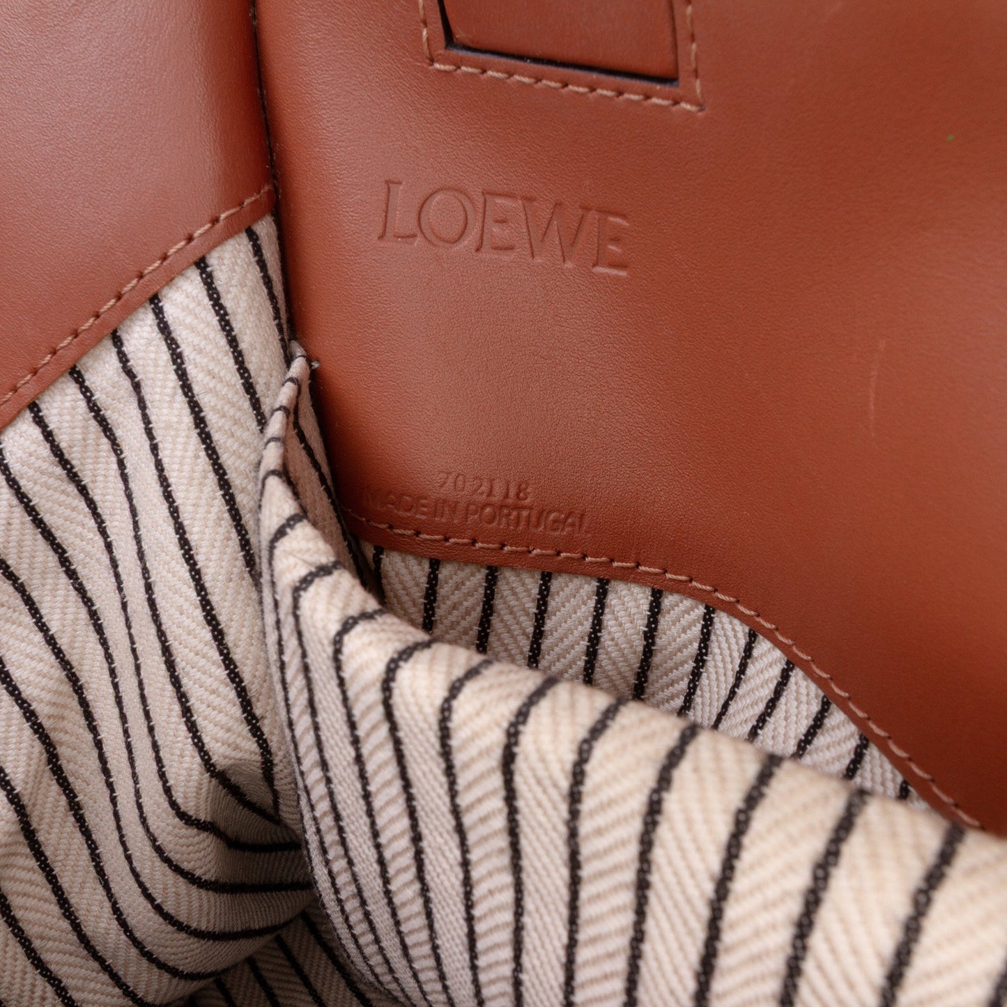 LOEWE Small Canvas Cushion Tote