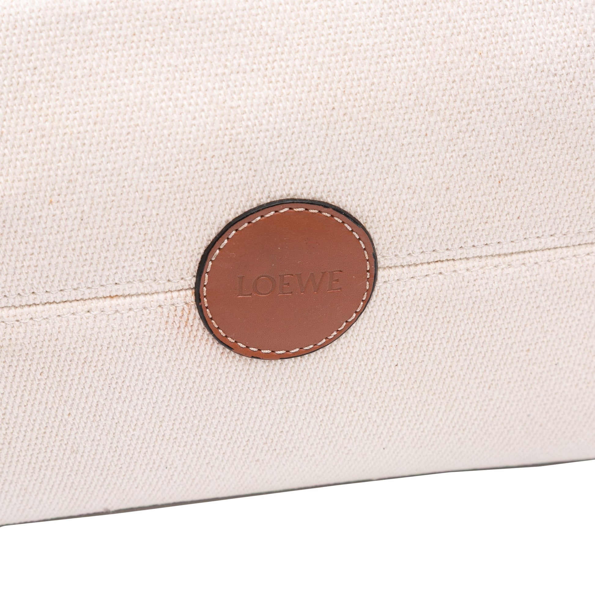 LOEWE Small Canvas Cushion Tote