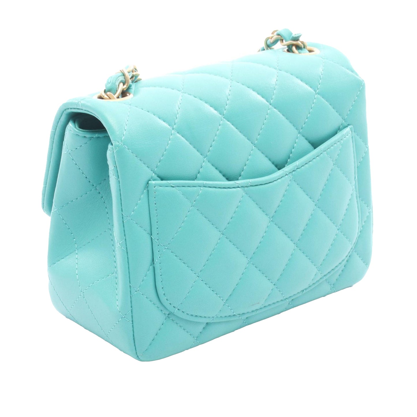 Chanel Mini Square Classic Lambskin Single Flap
