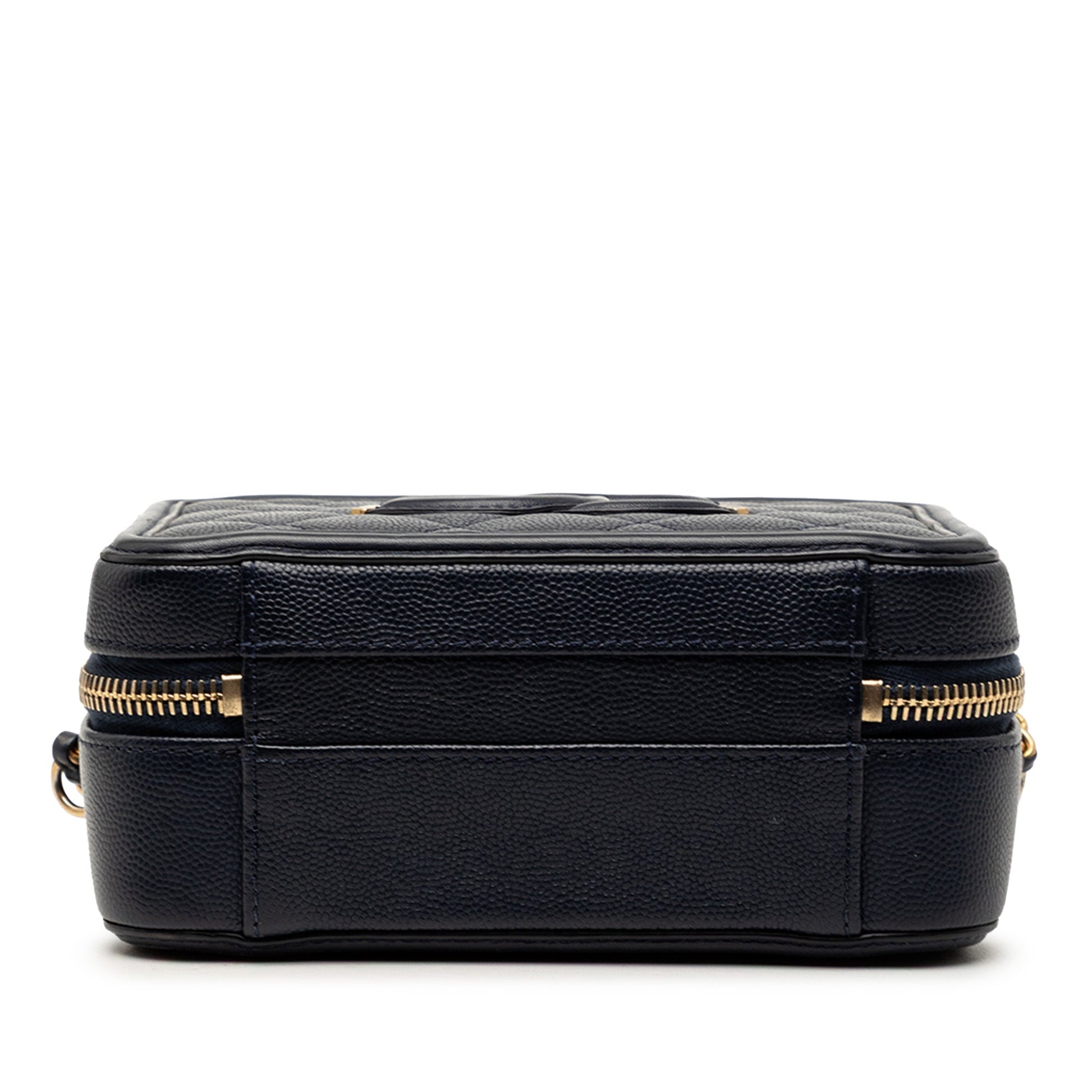 Small Caviar CC Filigree Vanity Case