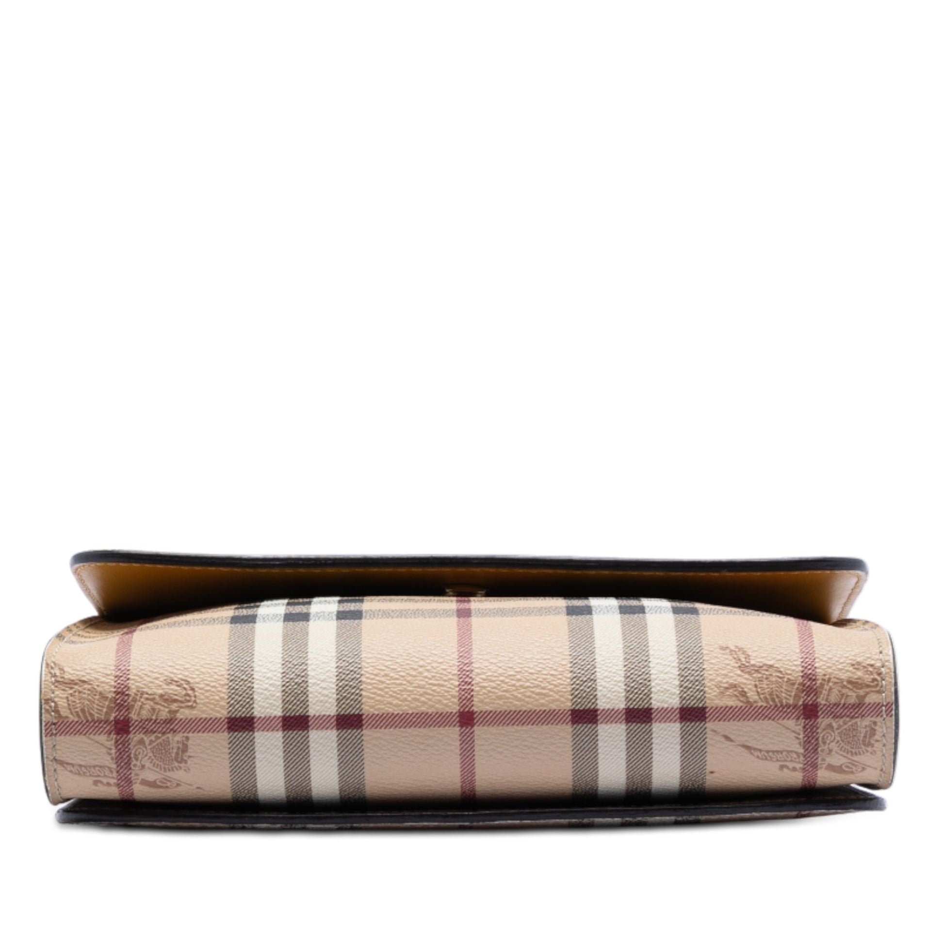 Burberry Haymarket Check Coated Canvas and Calfskin Loxley Crossbody