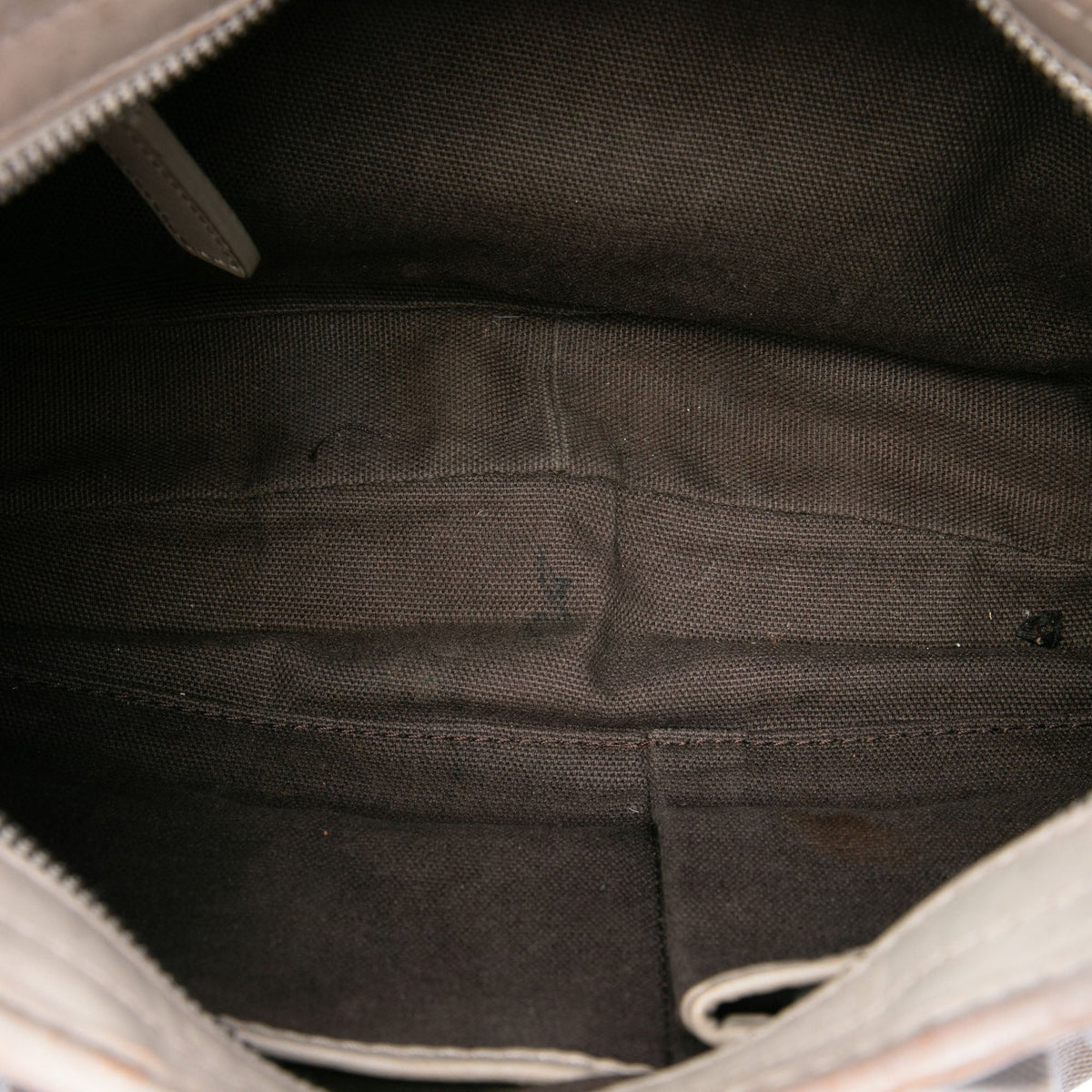 Burberry Smoke Check Coated Canvas Brooklyn Hobo — Gray