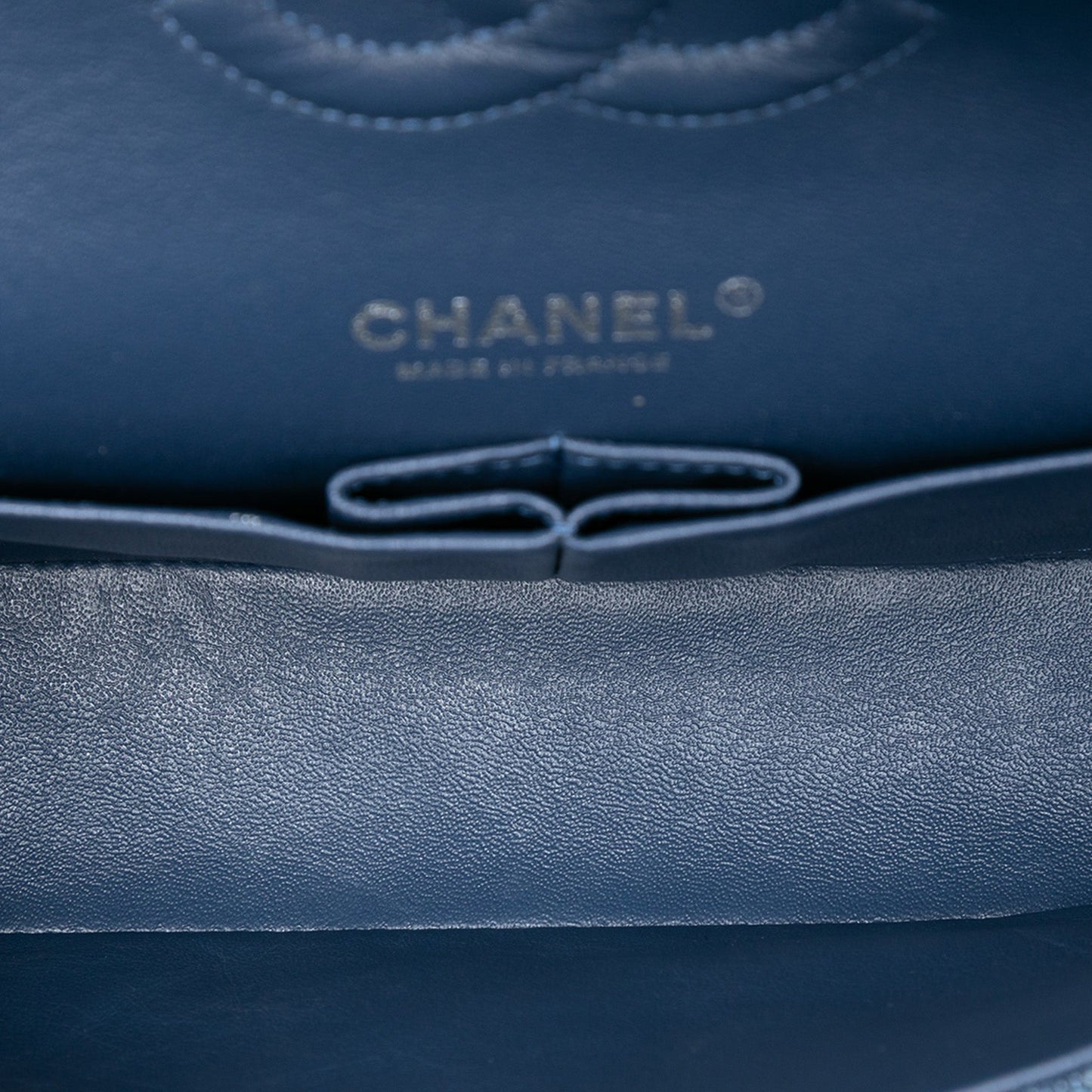 Chanel Medium Classic Denim Floral Double Flap