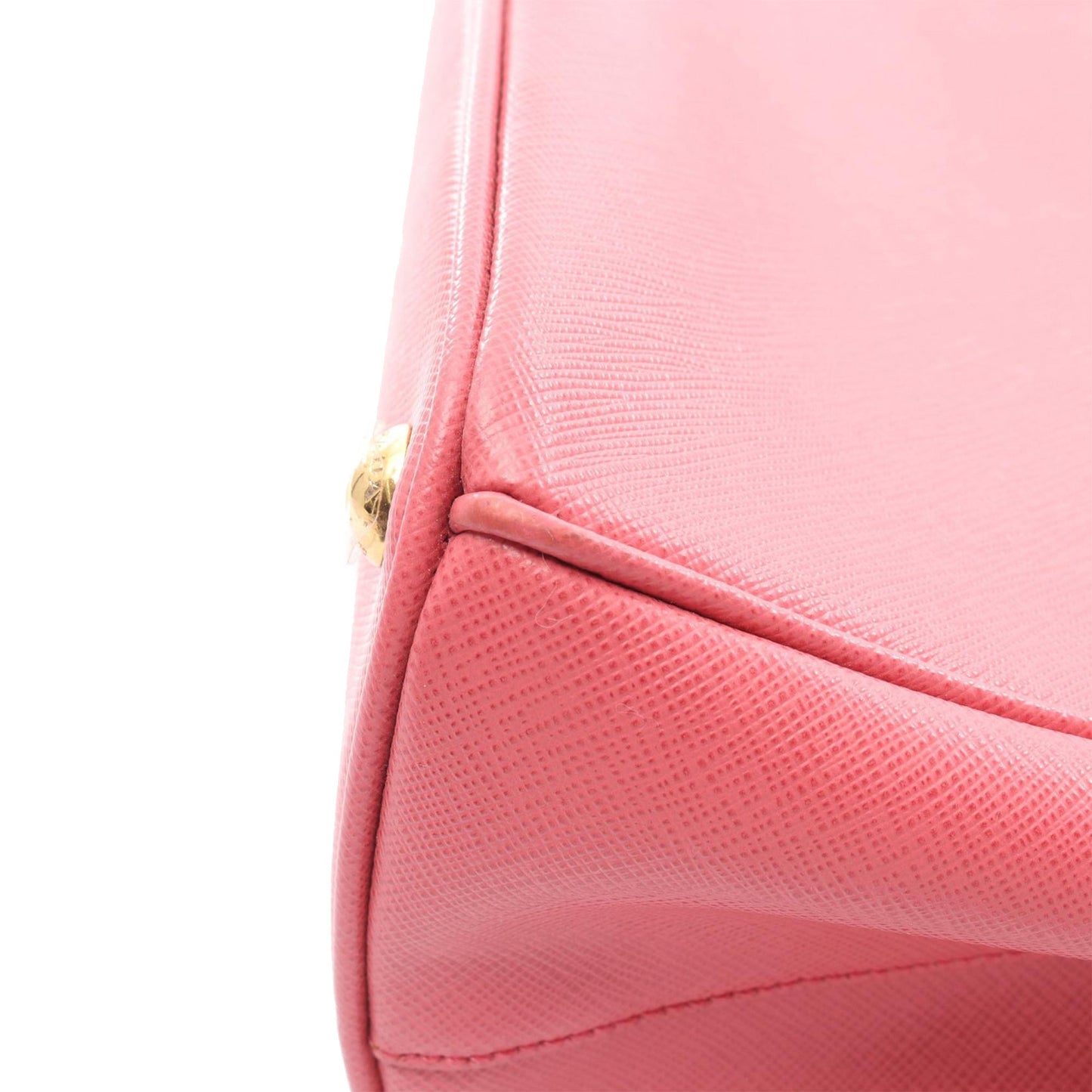 Prada Medium Saffiano Lux Galleria Double Zip Satchel