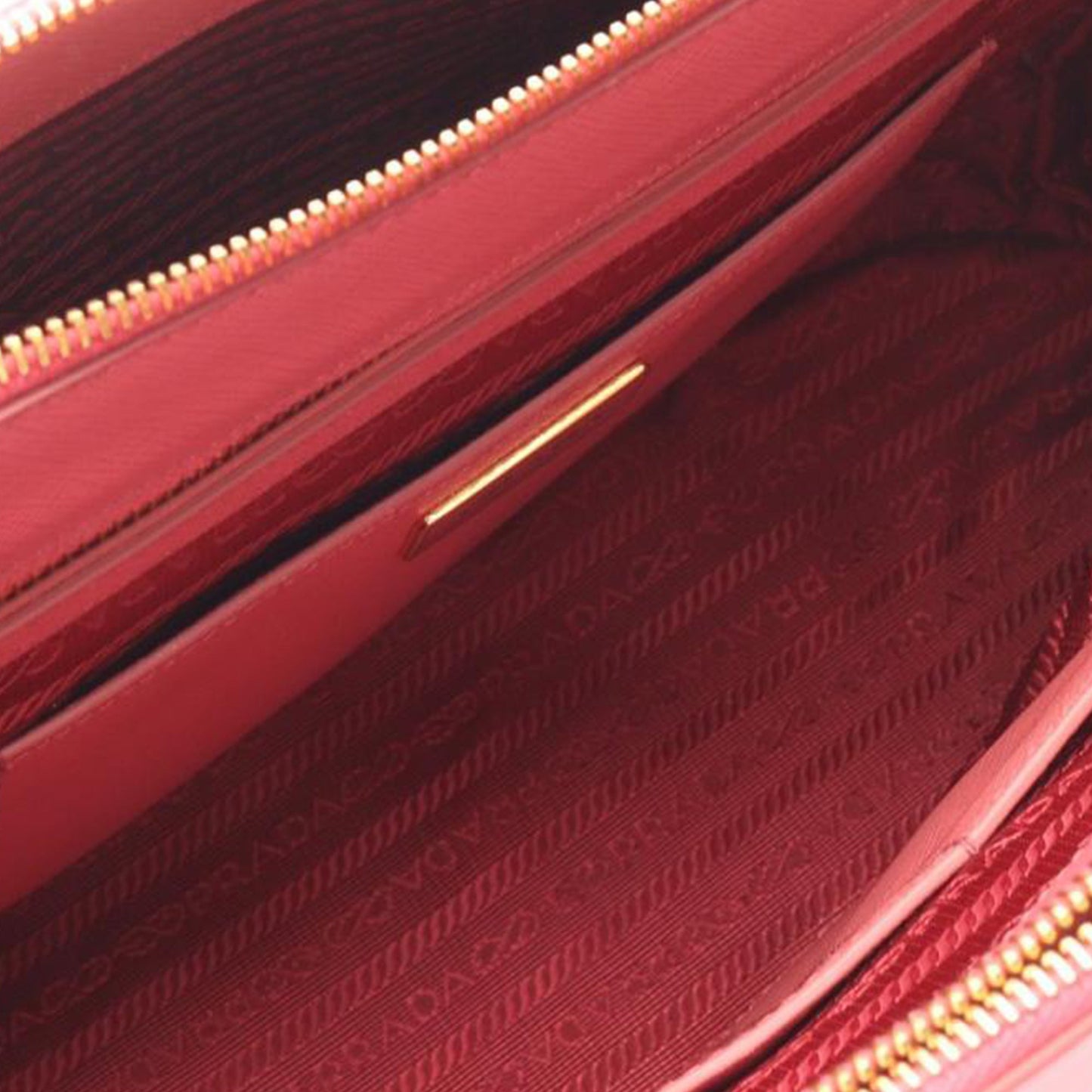 Prada Medium Saffiano Lux Galleria Double Zip Satchel