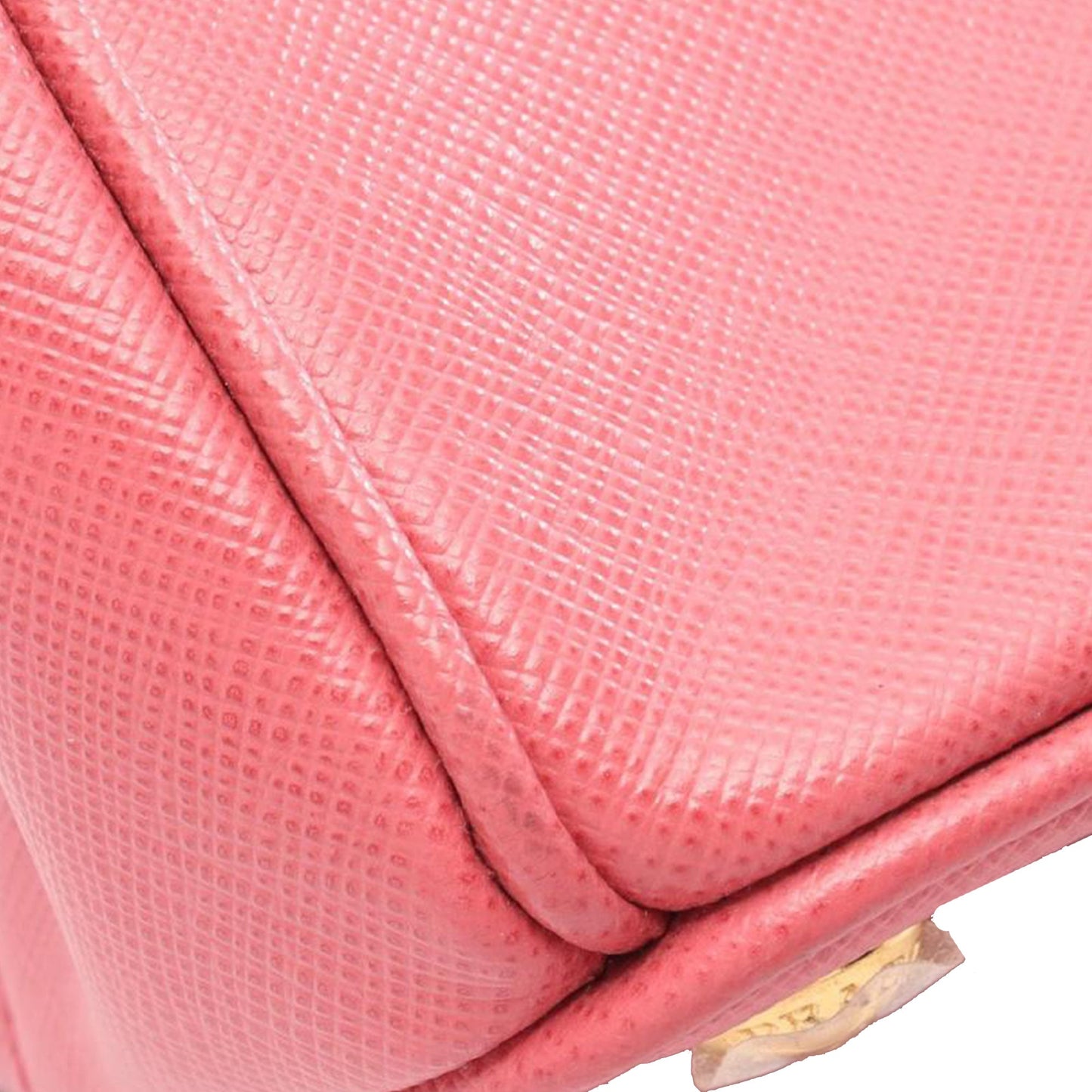 Prada Medium Saffiano Lux Galleria Double Zip Satchel