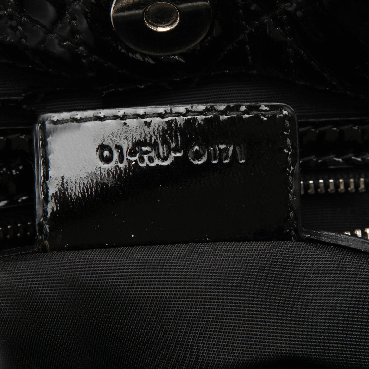 Dior Small Patent Cannage Soft Zipped Shopping Tote