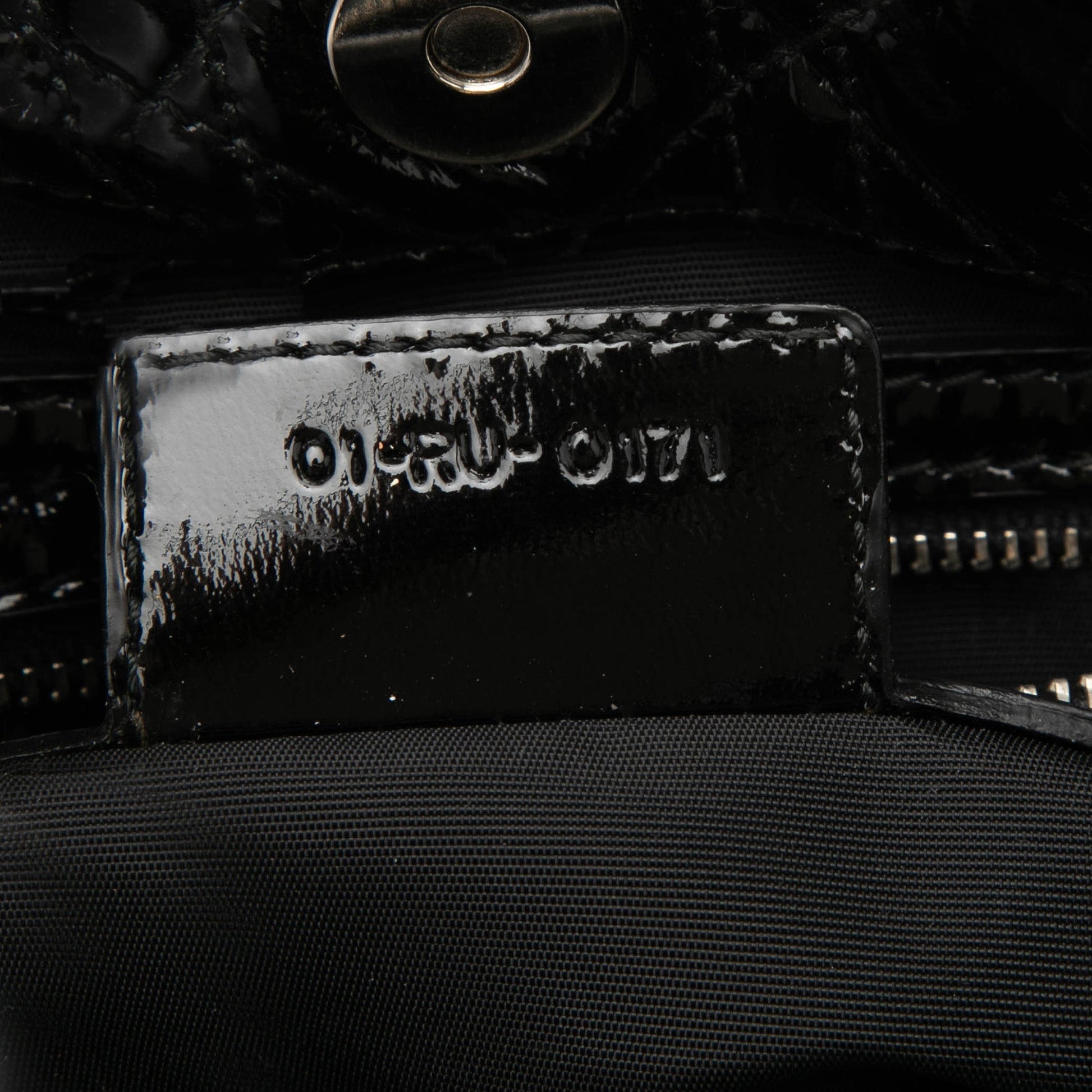 Dior Small Patent Cannage Soft Zipped Shopping Tote