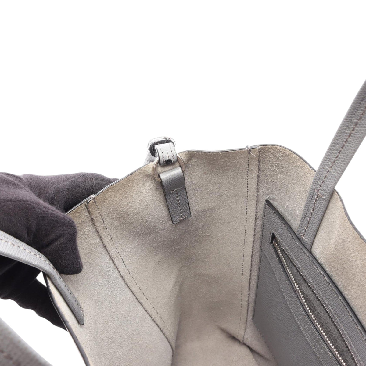 Celine Small Grained Calfskin Vertical Cabas Tote