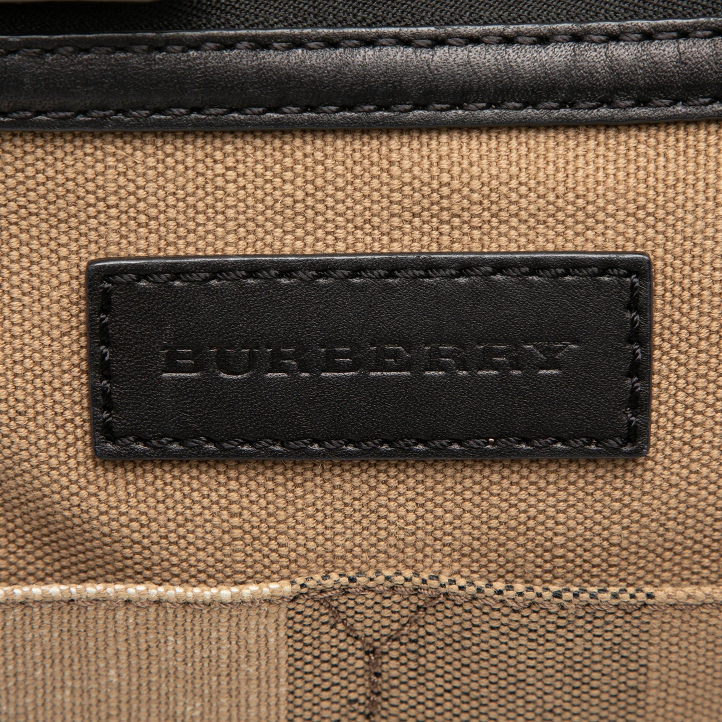 Burberry House Check Canvas Ashby Satchel