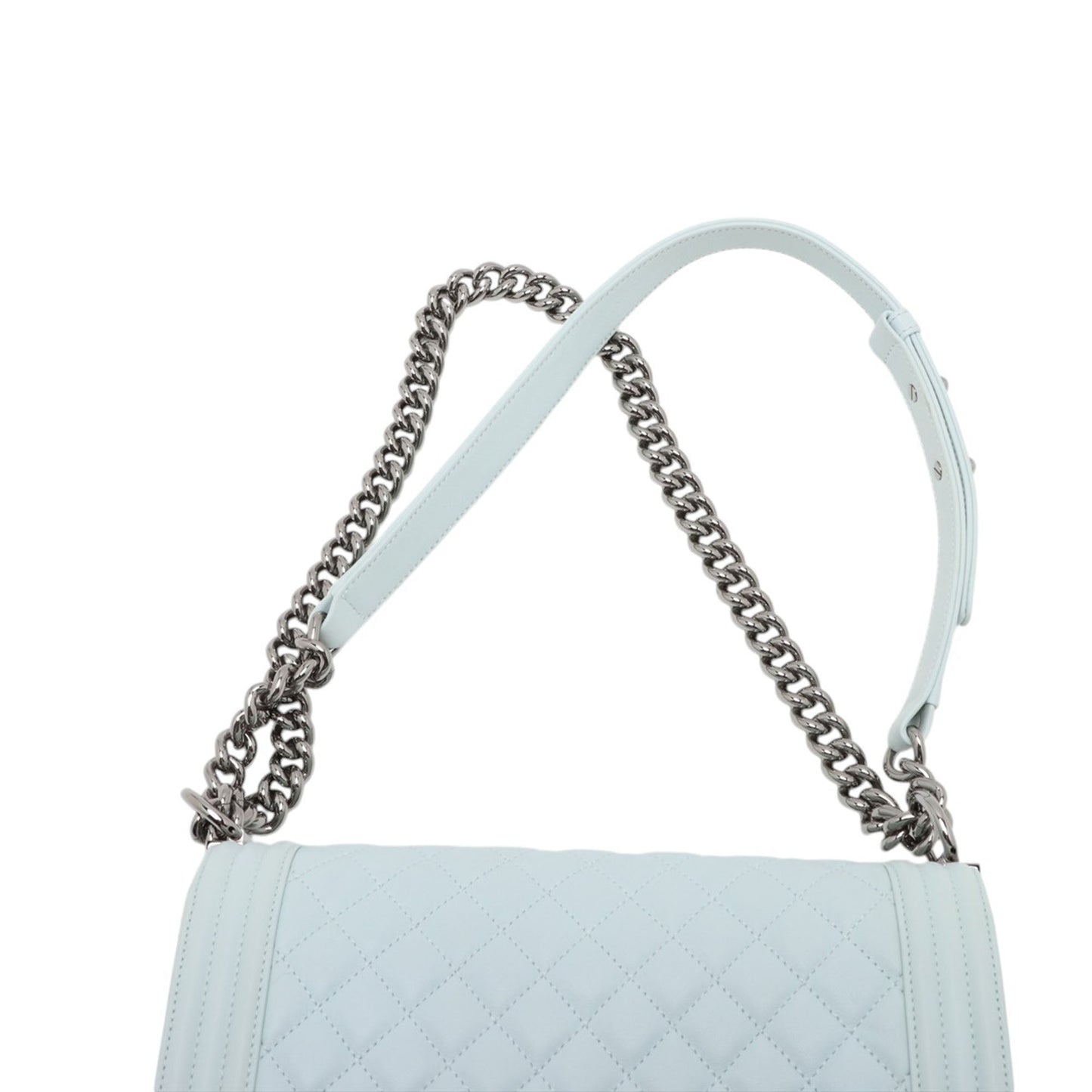 Chanel Old Medium Quilted Lambskin Boy Flap