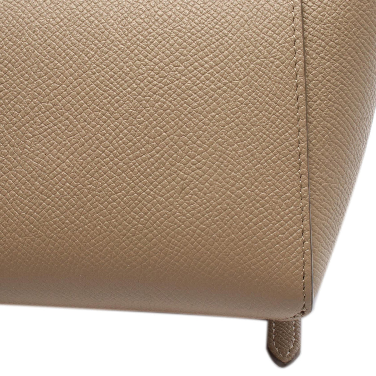 Celine Pico Grained Calfskin Belt Bag — Beige