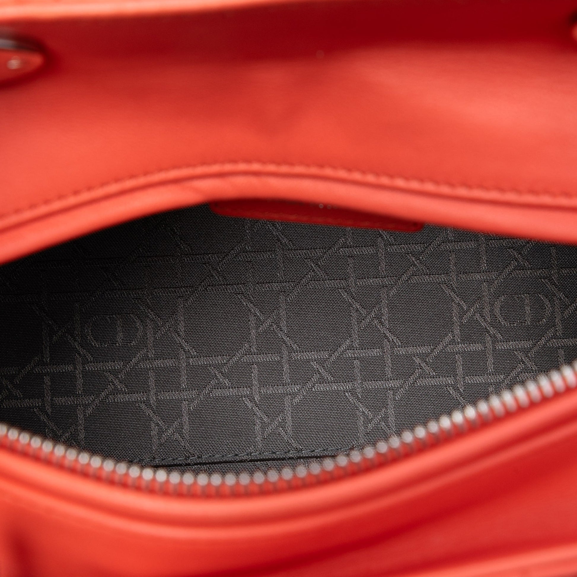 Dior Medium Lambskin Cannage Lady Dior