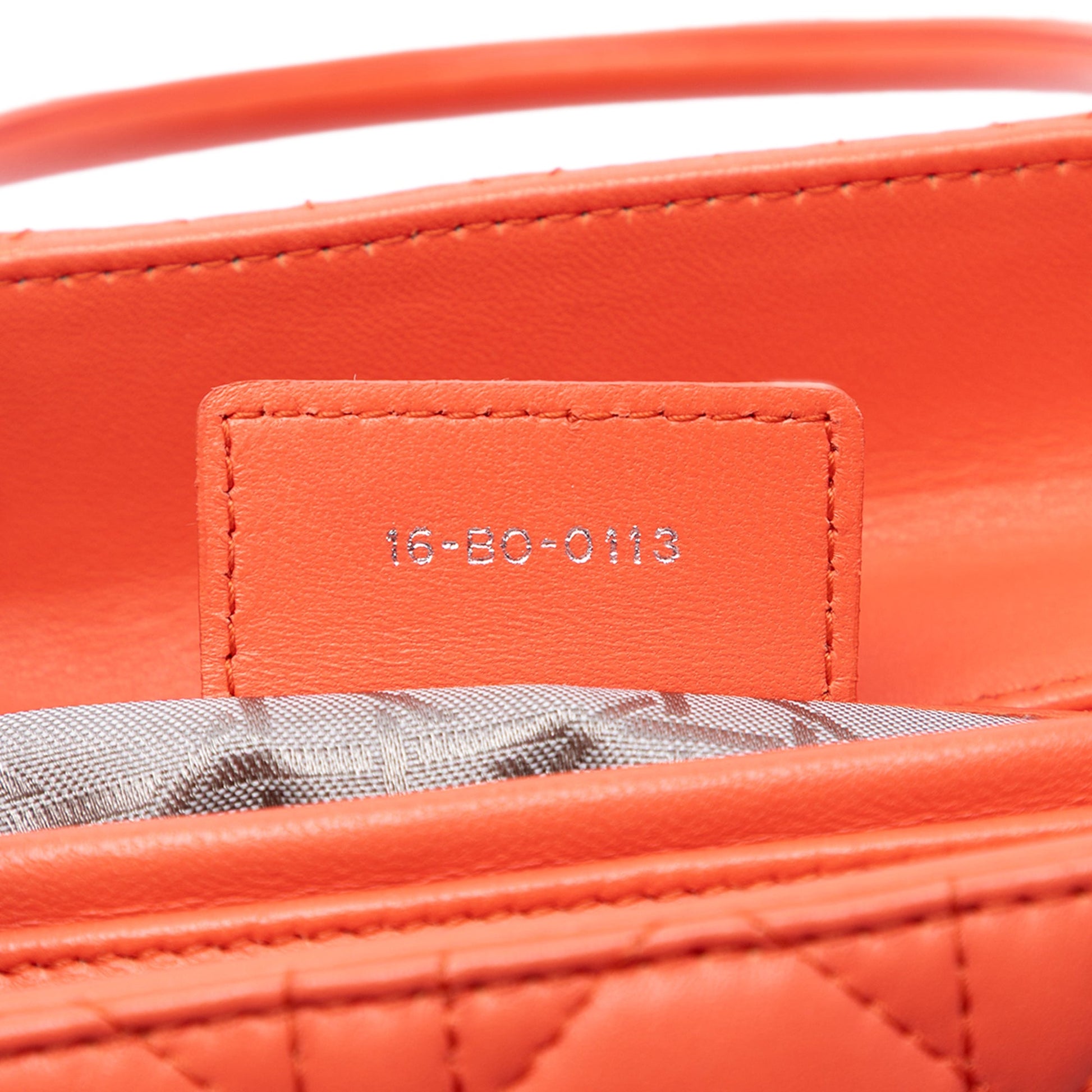 Dior Medium Lambskin Cannage Lady Dior