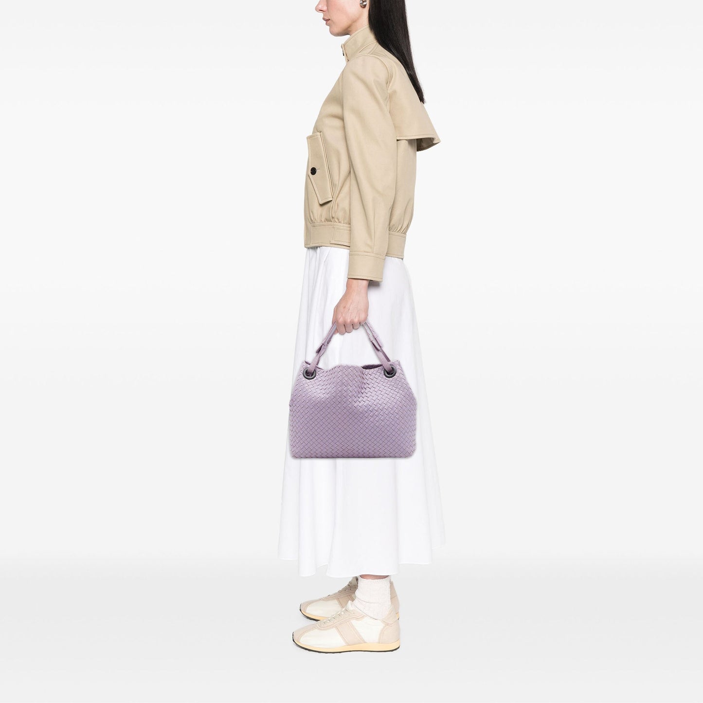 Bottega Veneta Medium Nappa Intrecciato Garda Tote
