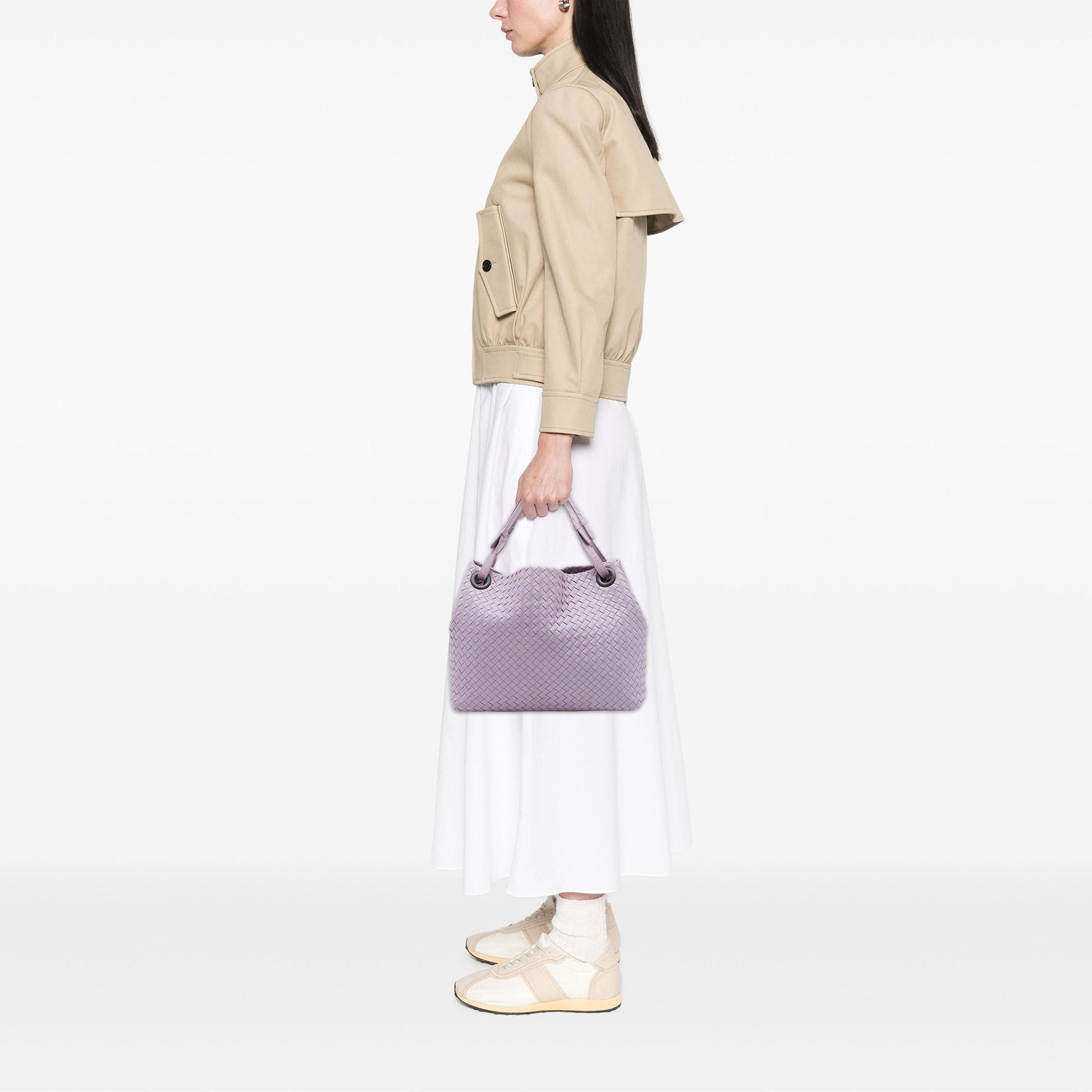 Bottega Veneta Medium Nappa Intrecciato Garda Tote