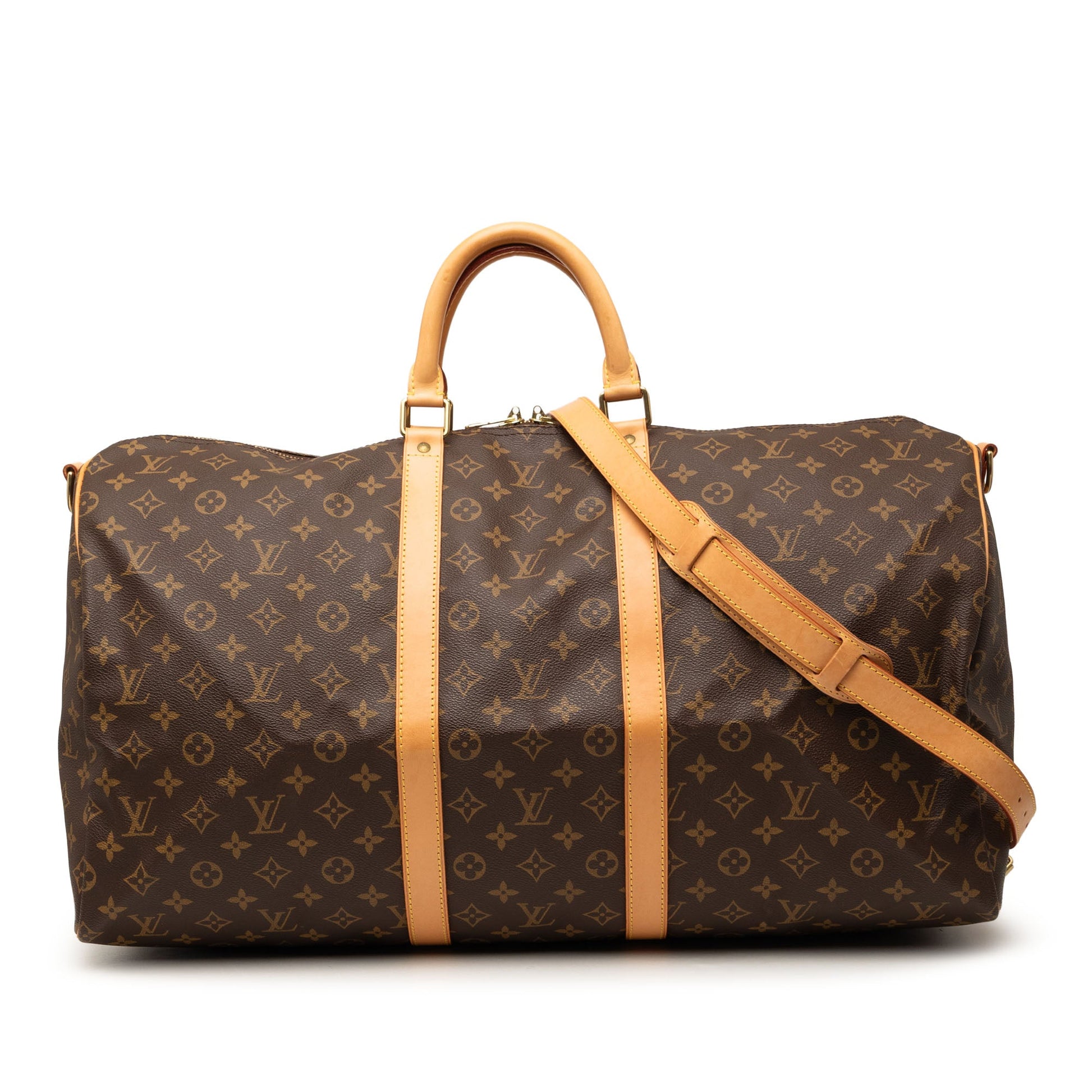 Louis Vuitton Monogram Keepall Bandouliere 55