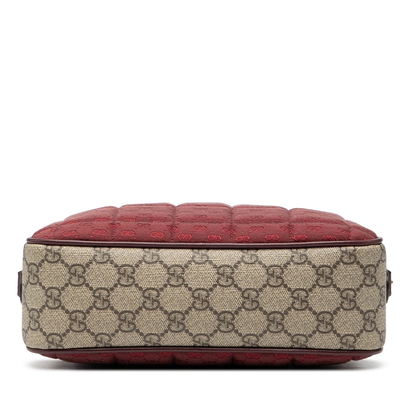 Gucci Small Quilted Mini GG Canvas and GG Supreme Double G Crossbody