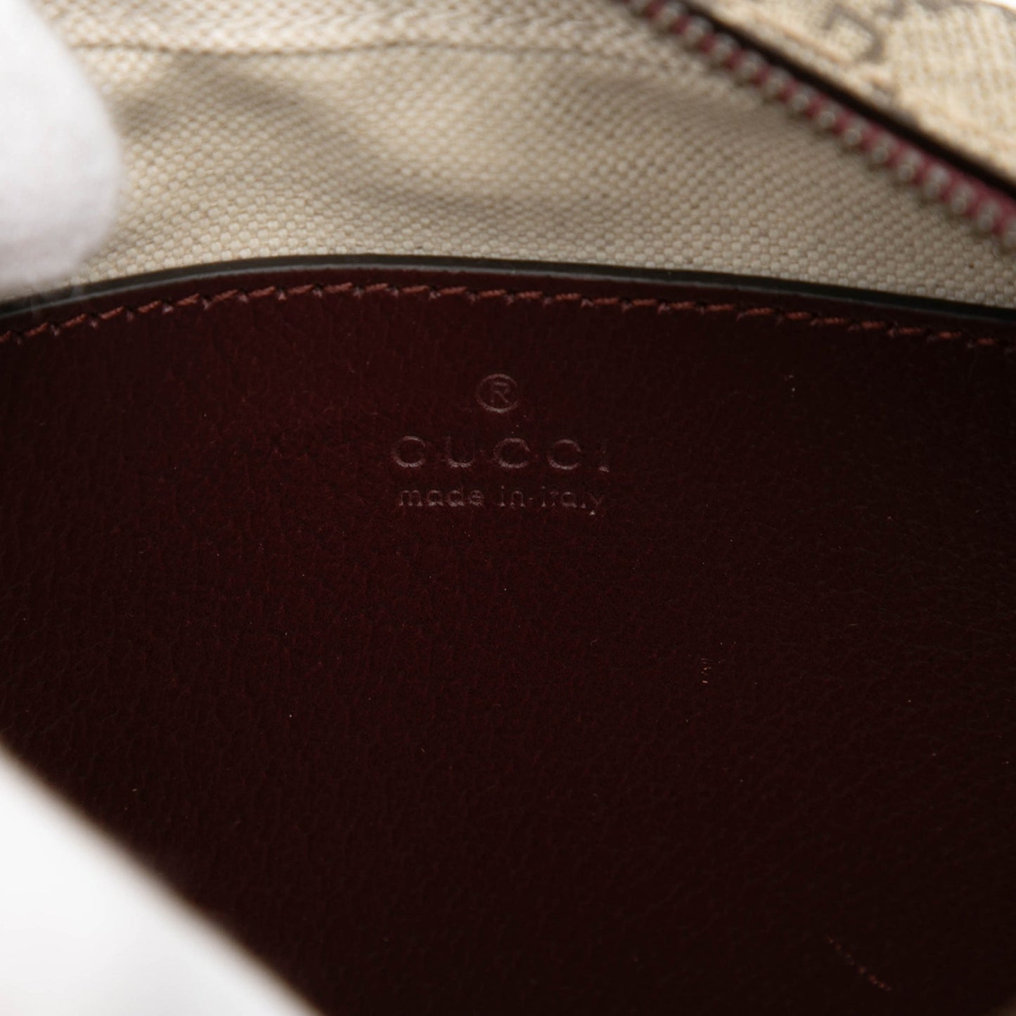 Gucci Small Quilted Mini GG Canvas and GG Supreme Double G Crossbody