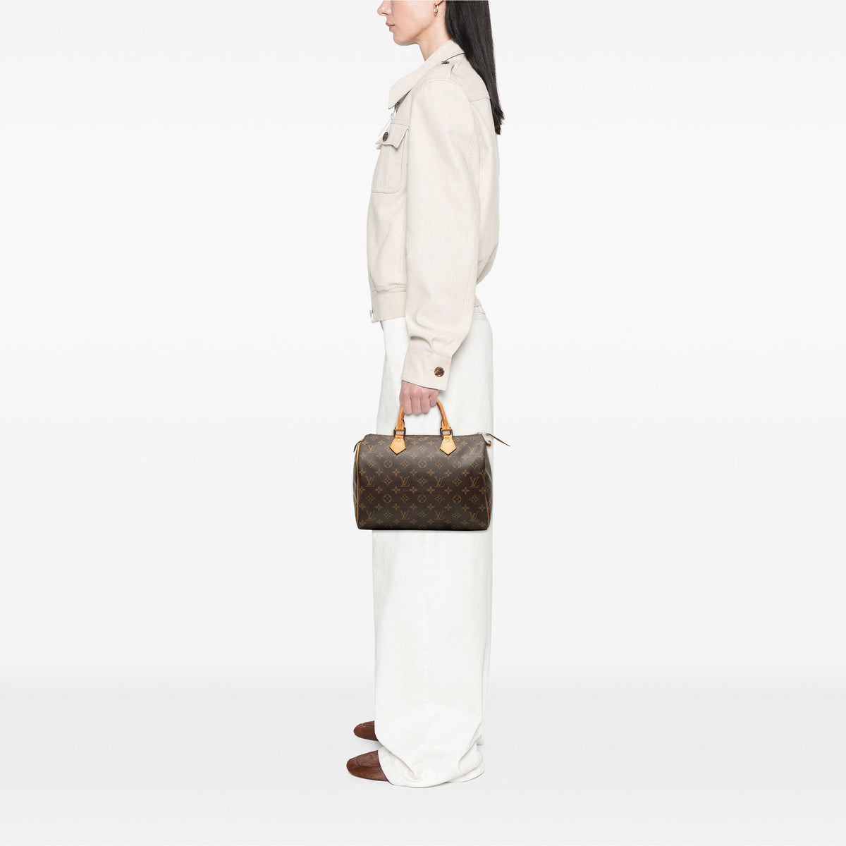 Louis Vuitton Monogram Speedy 30 — Brown