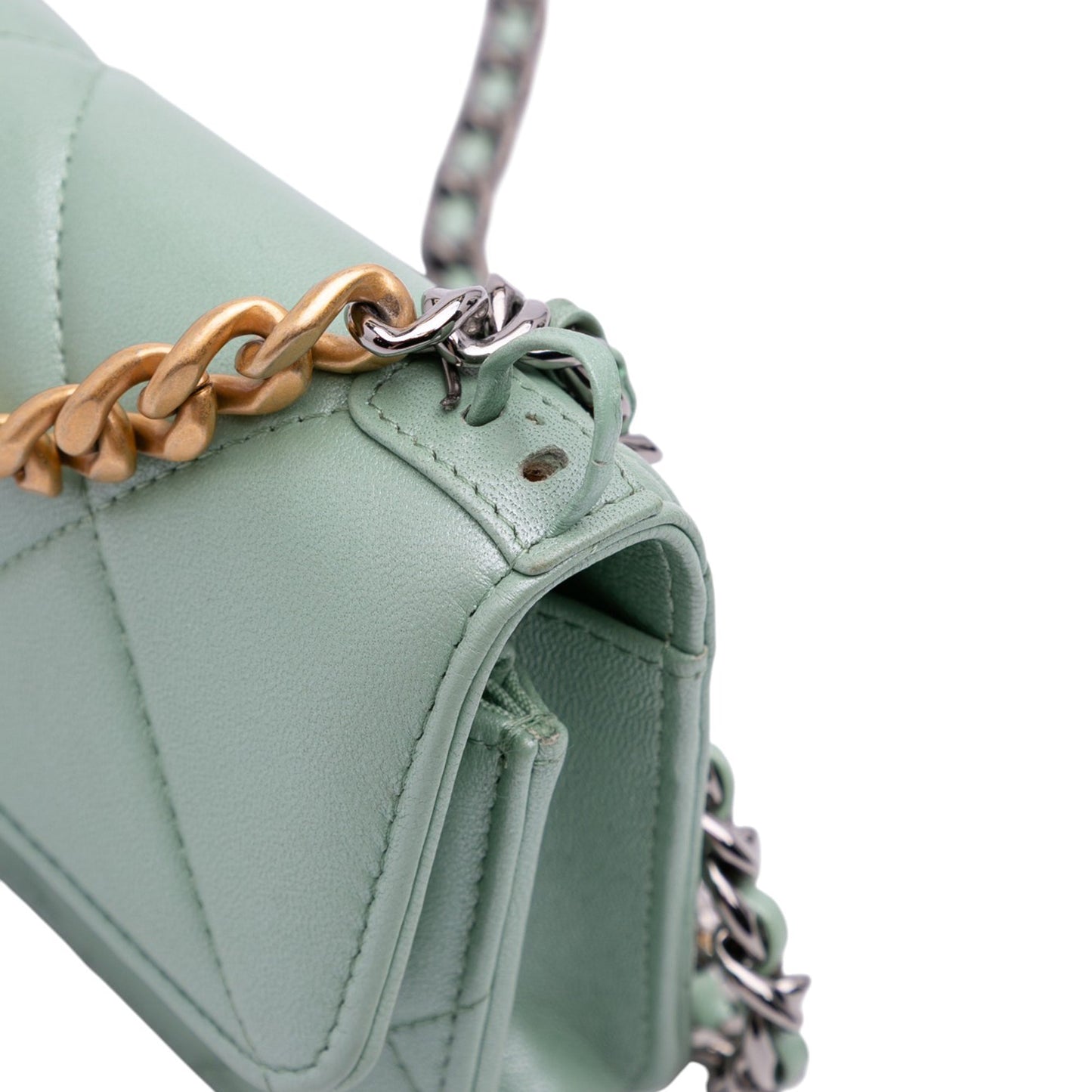 Chanel Quilted Lambskin 19 Wallet on Chain