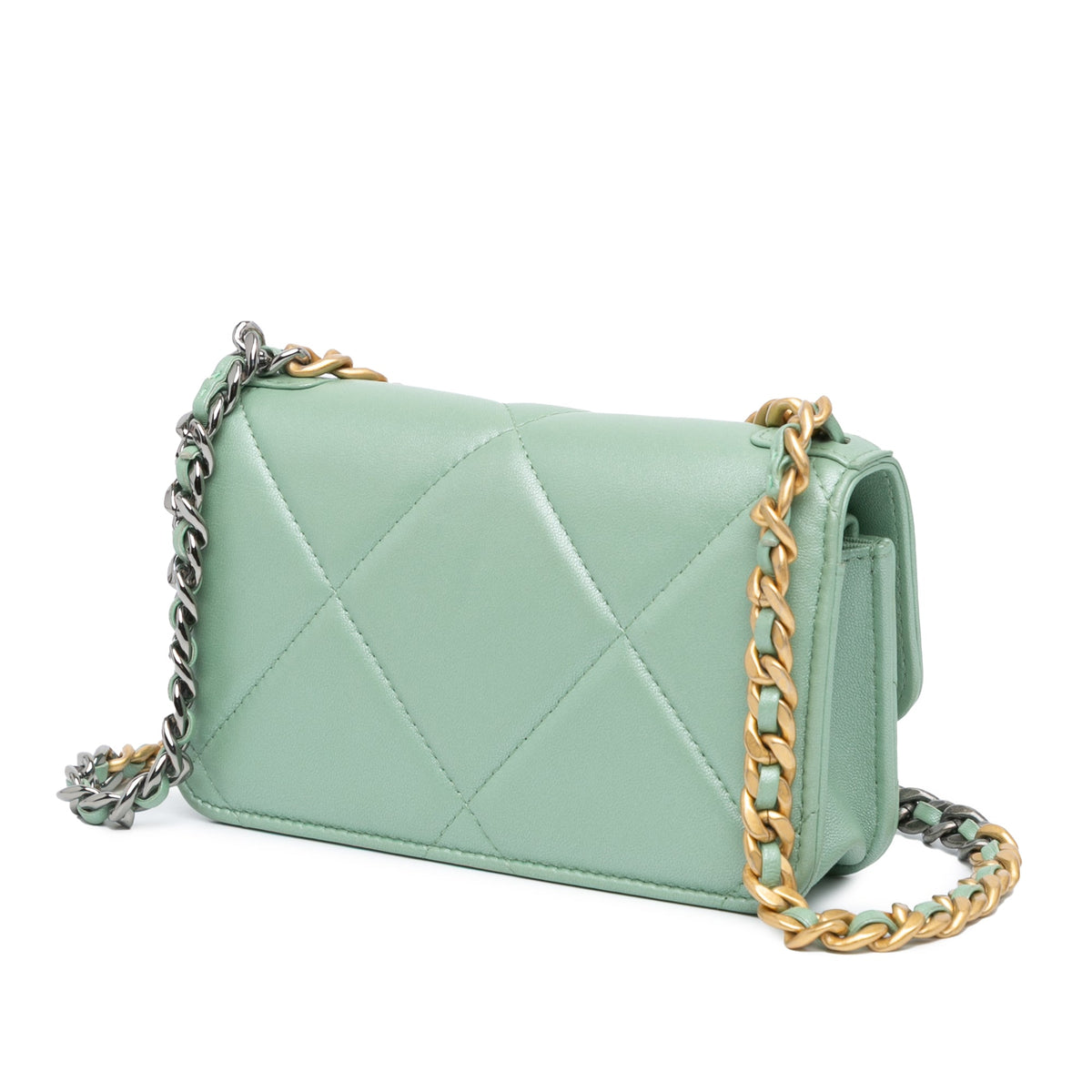 Chanel Quilted Lambskin 19 Wallet on Chain
